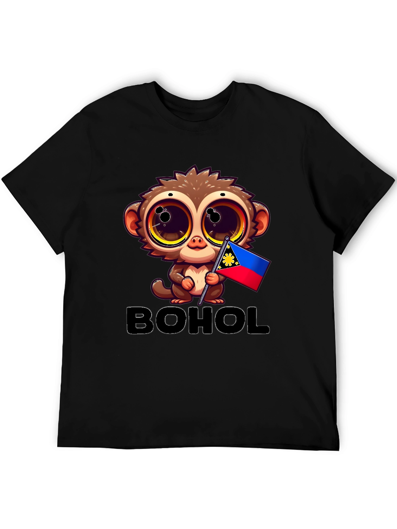 Camiseta Bohol con Diseño de Tarsier Filipina