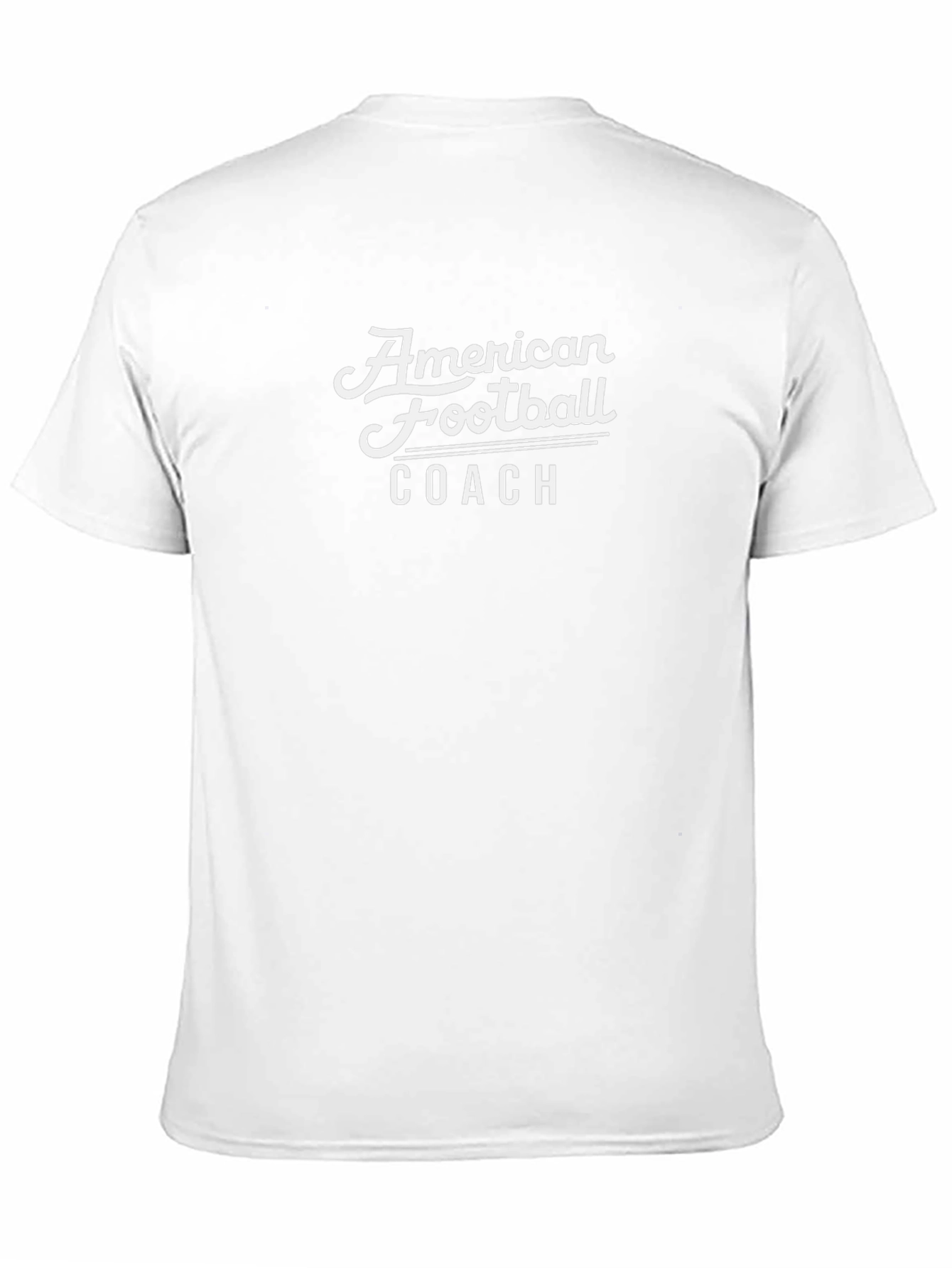 Camiseta Negra American Football Coach