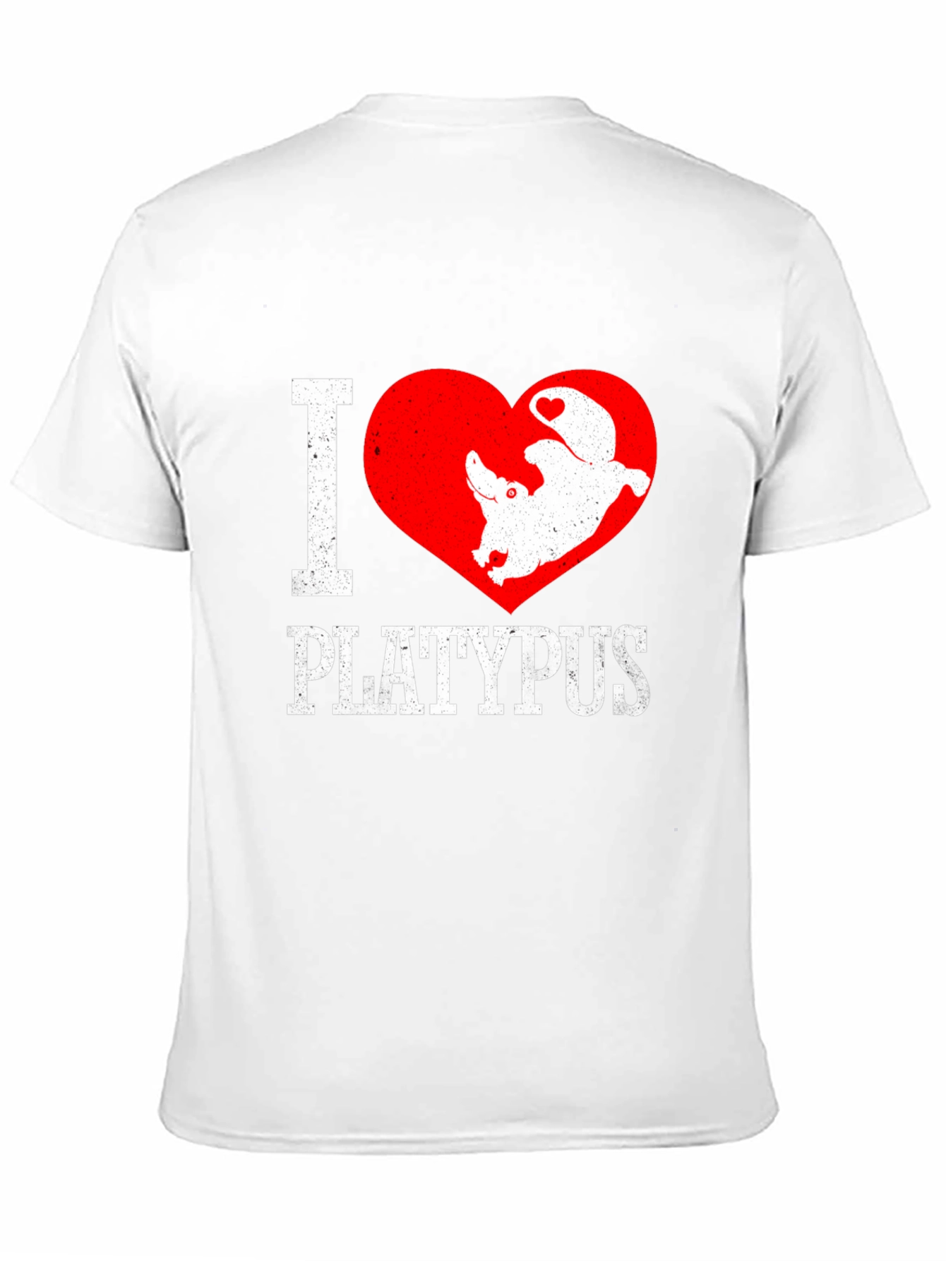 Camiseta Amo a los Ornitorrincos