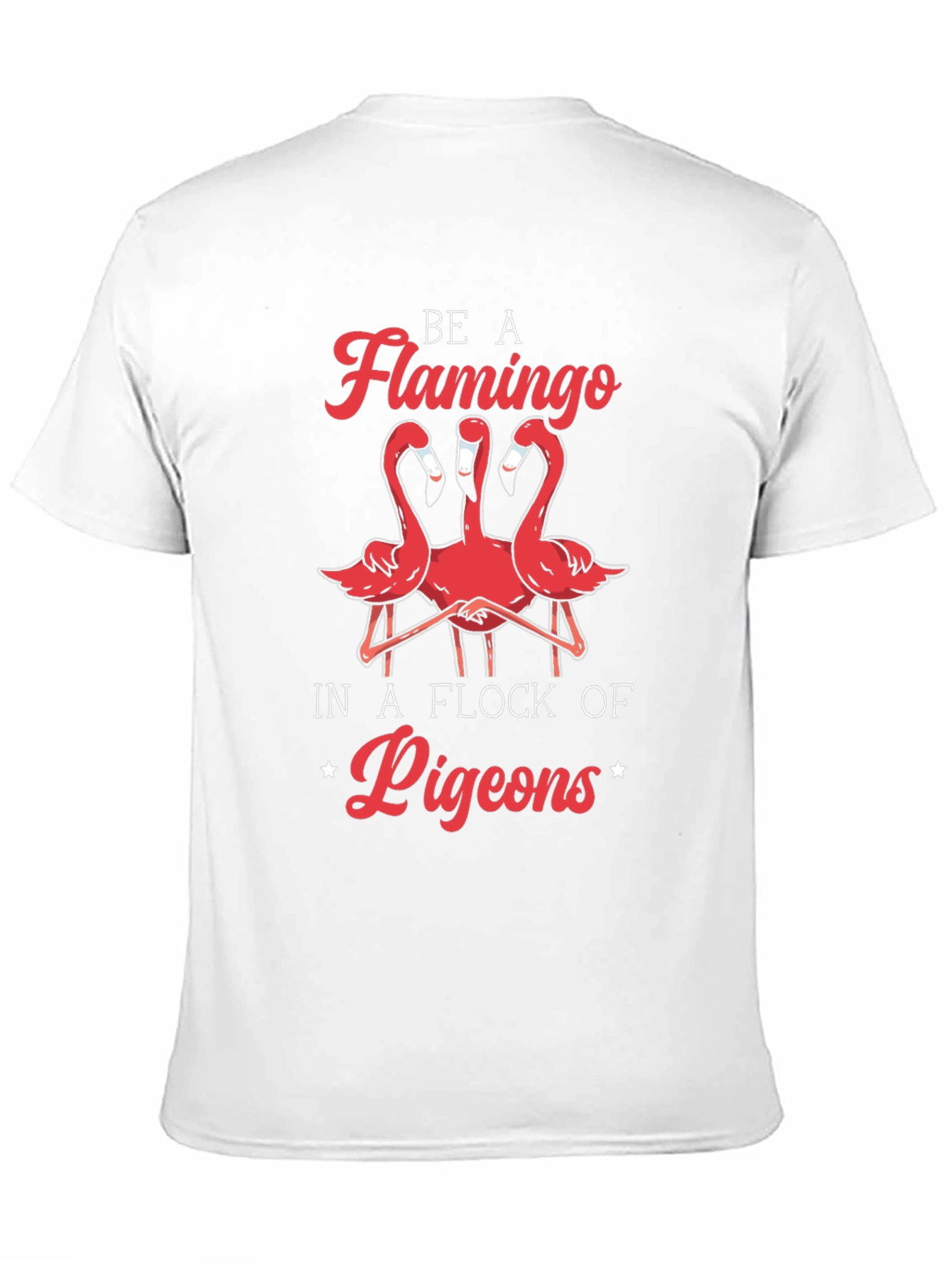 Camiseta Negra con Diseño de Flamenco Original