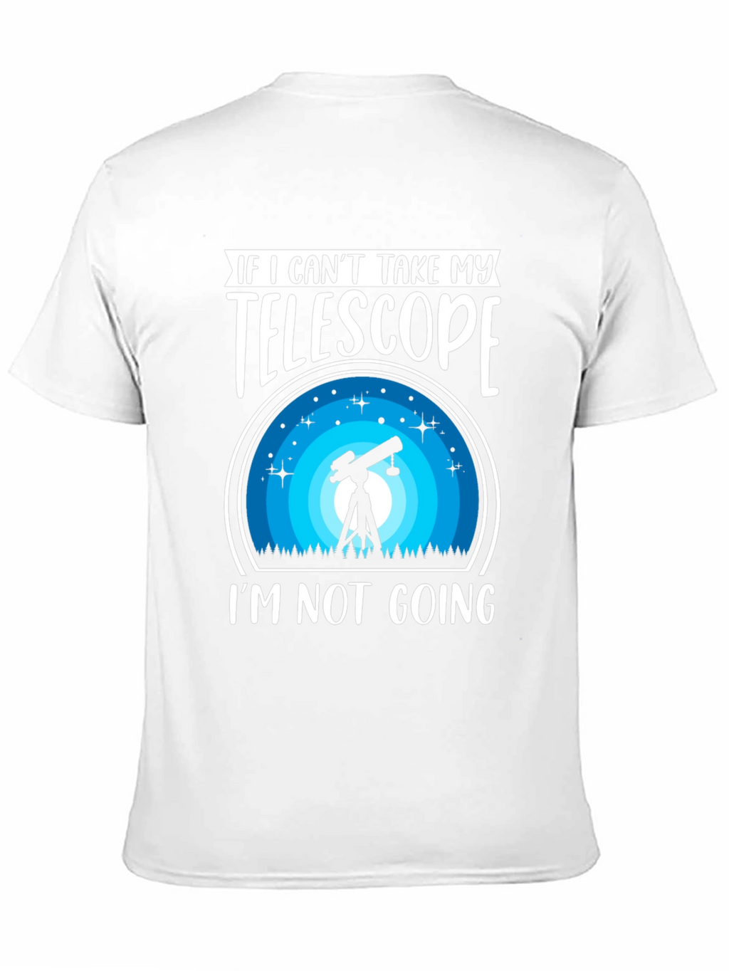 Camiseta con Diseño Divertido de Telescopio