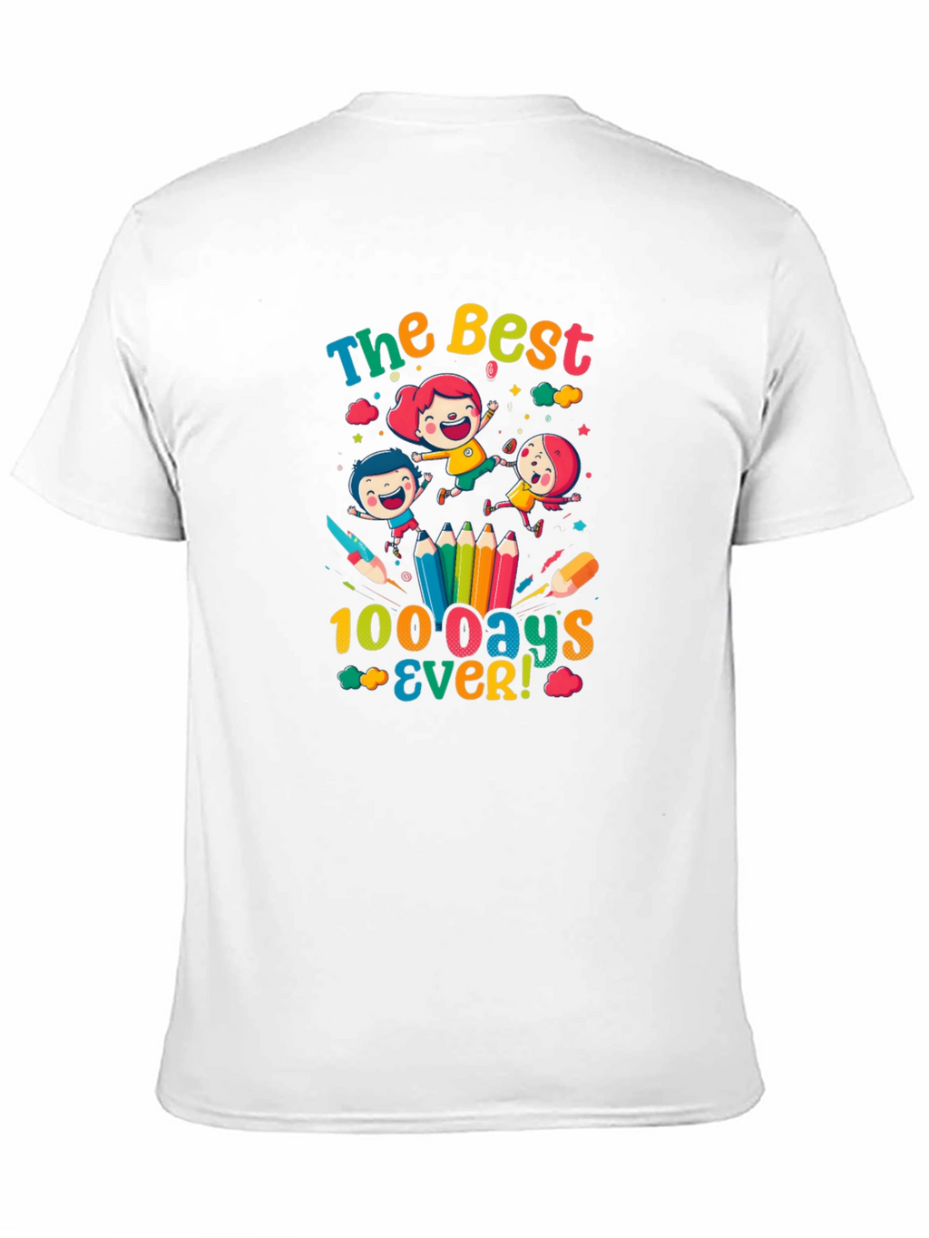 Camiseta Negra 100 Días Más Geniales