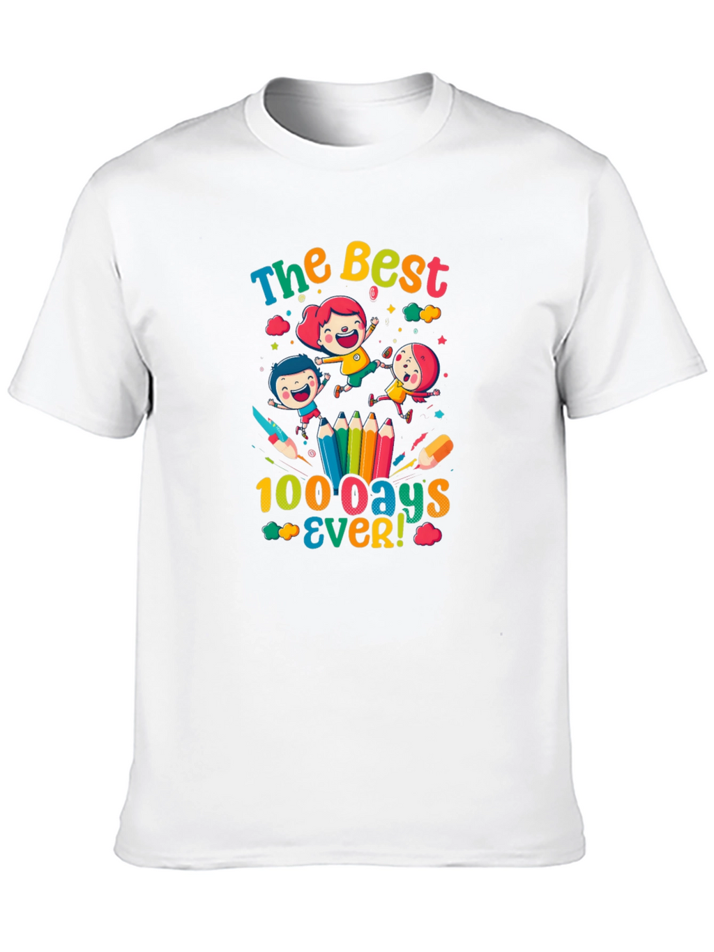 Camiseta Negra 100 Días Más Geniales