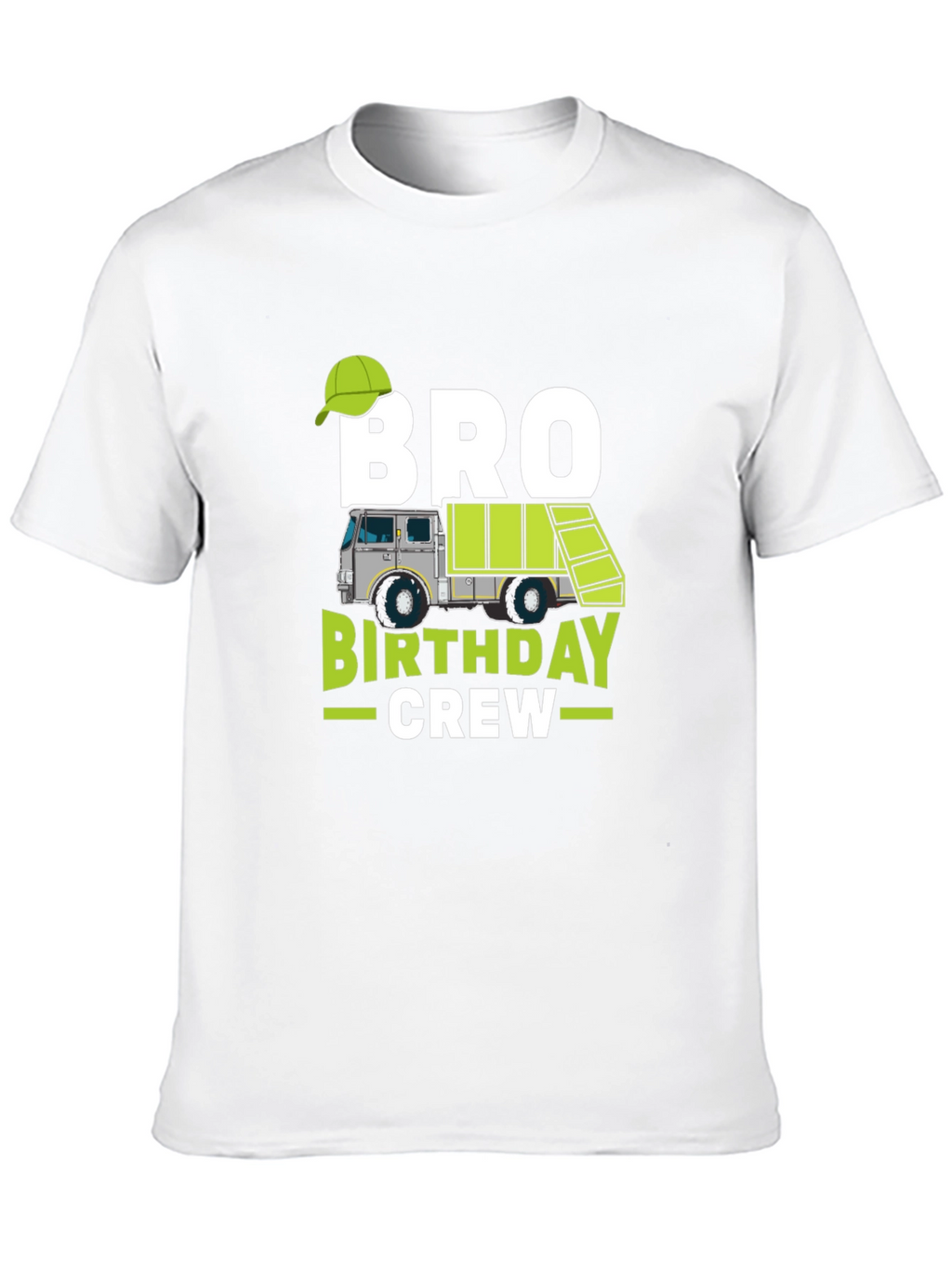 Camiseta Negra Bro Birthday Crew Cumpleaños