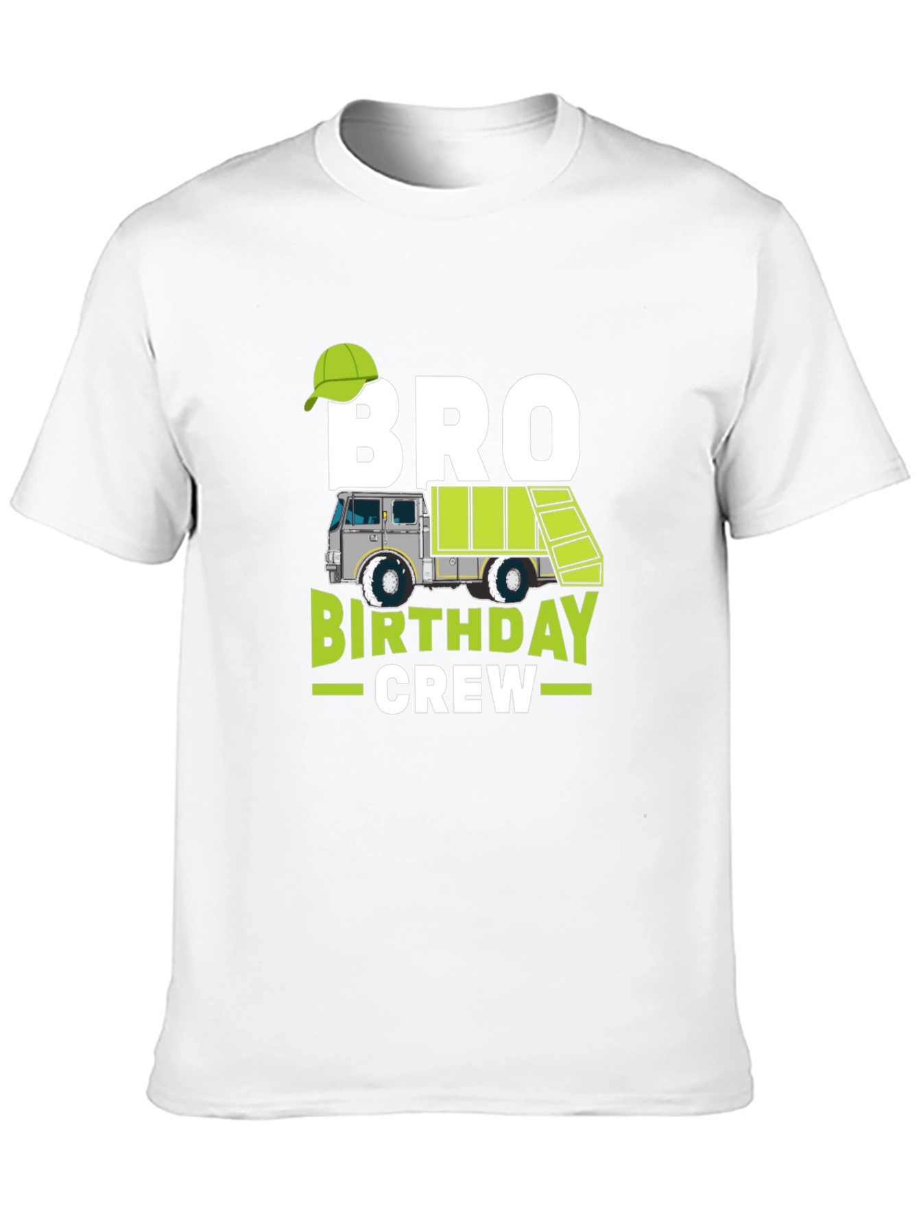 Camiseta Negra Bro Birthday Crew Cumpleaños
