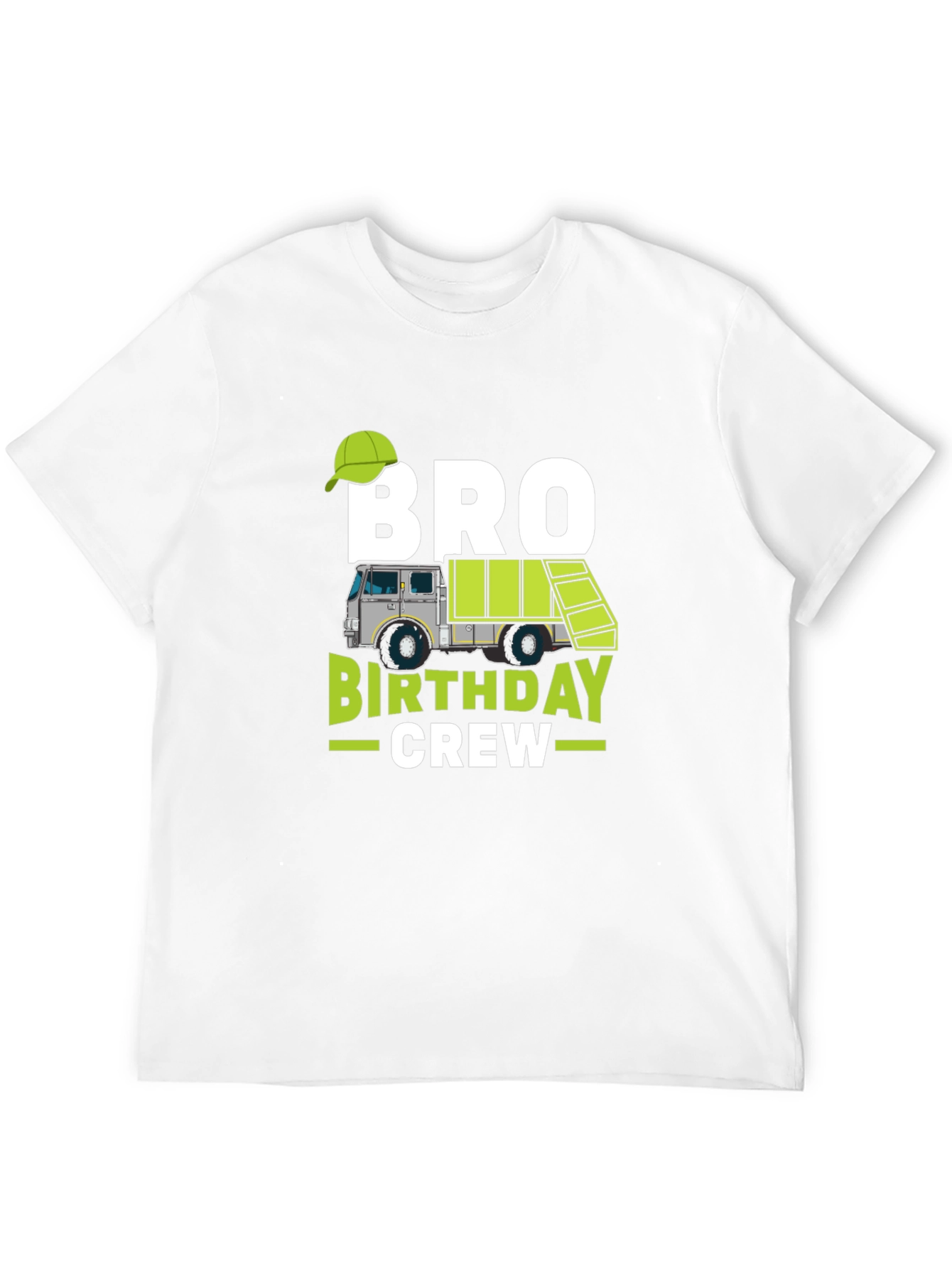 Camiseta Negra Bro Birthday Crew Cumpleaños