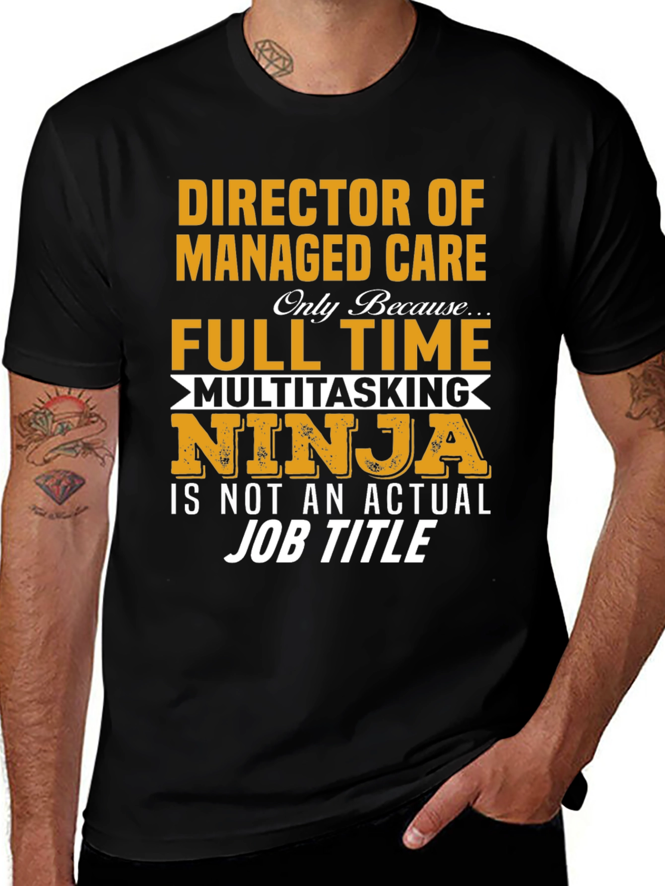 Camiseta Director de Cuidado: Ninja Multitarea