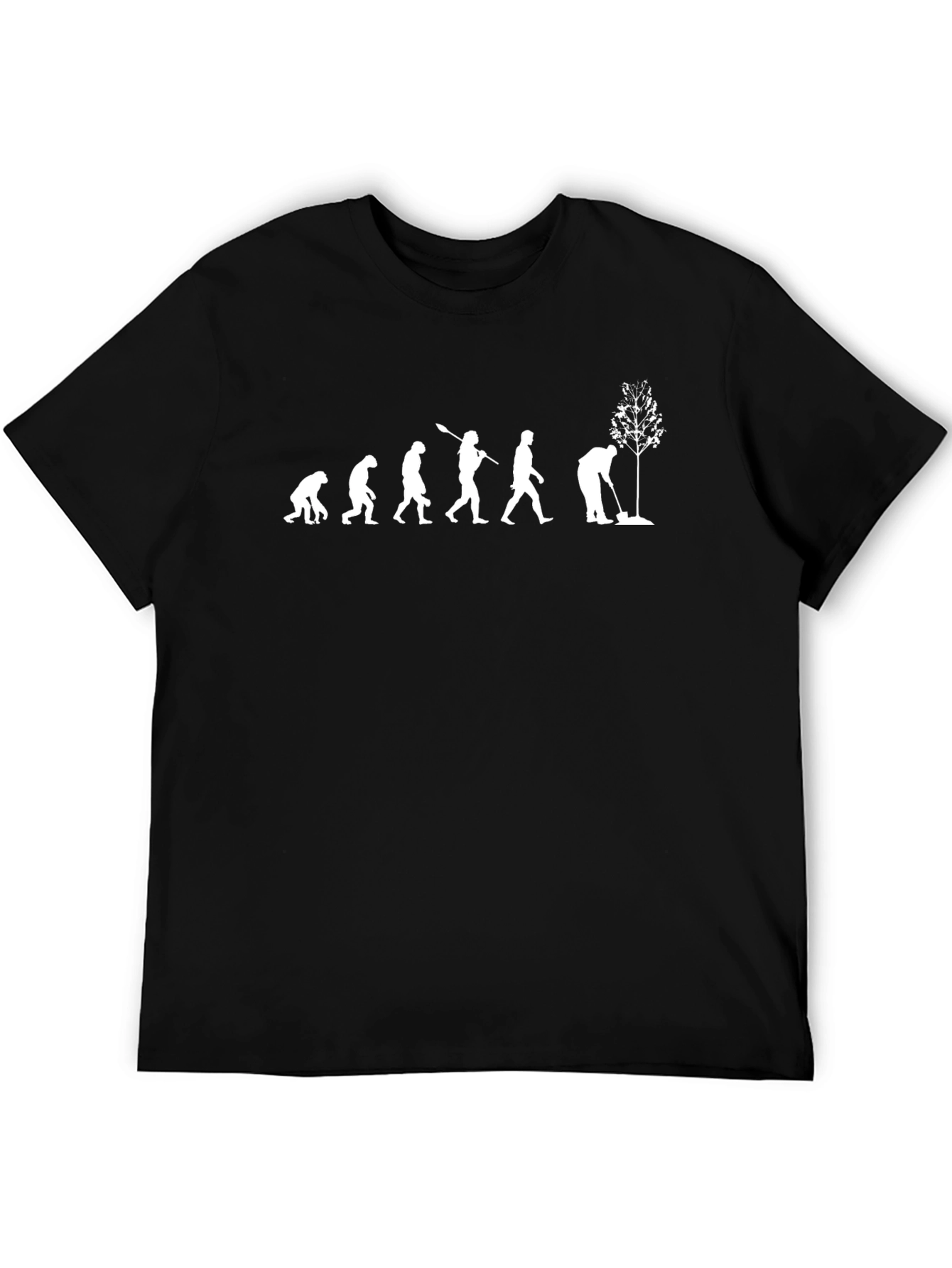 Camiseta Hombre Evolución Jardinero - Humor