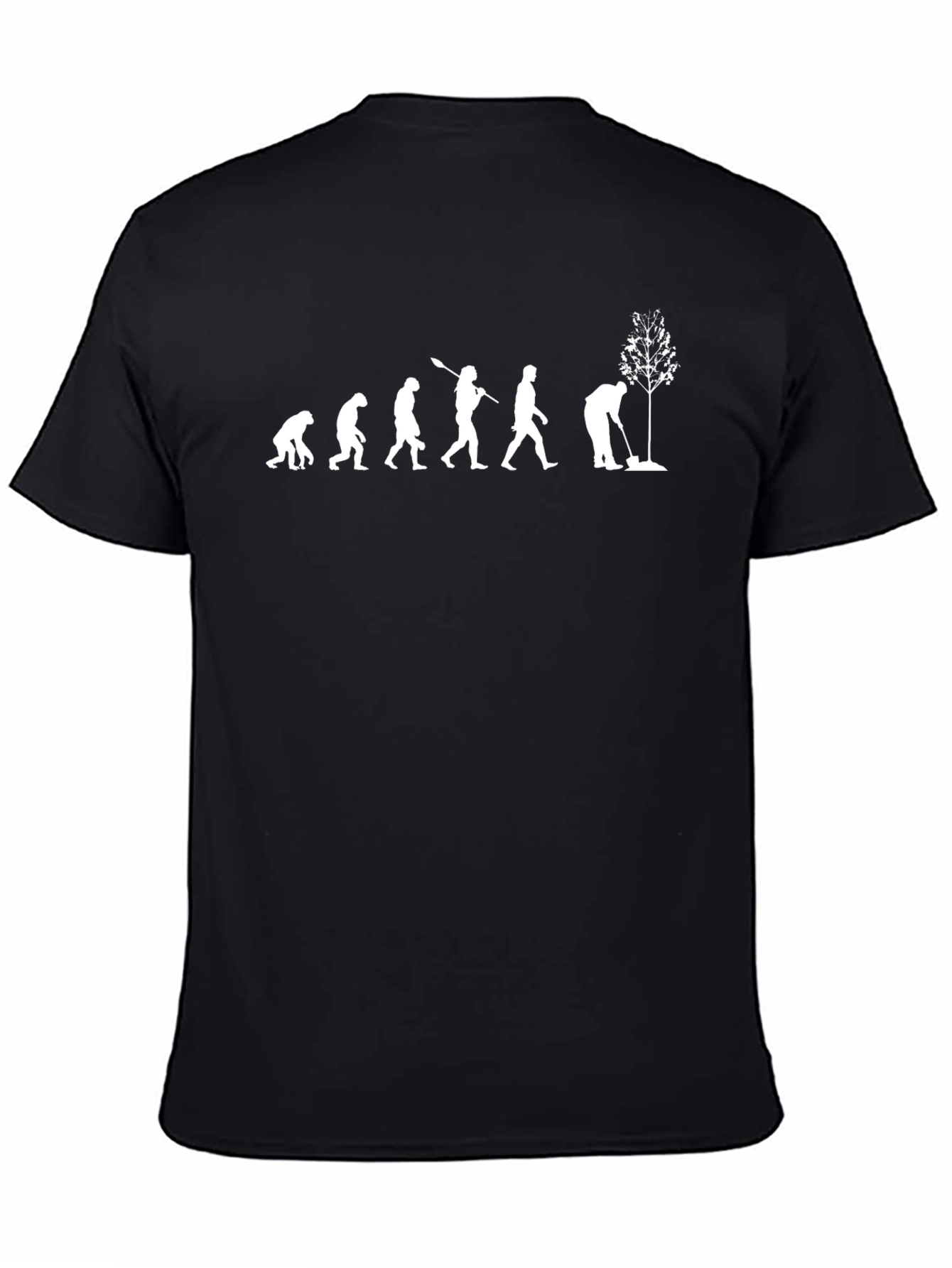 Camiseta Hombre Evolución Jardinero - Humor