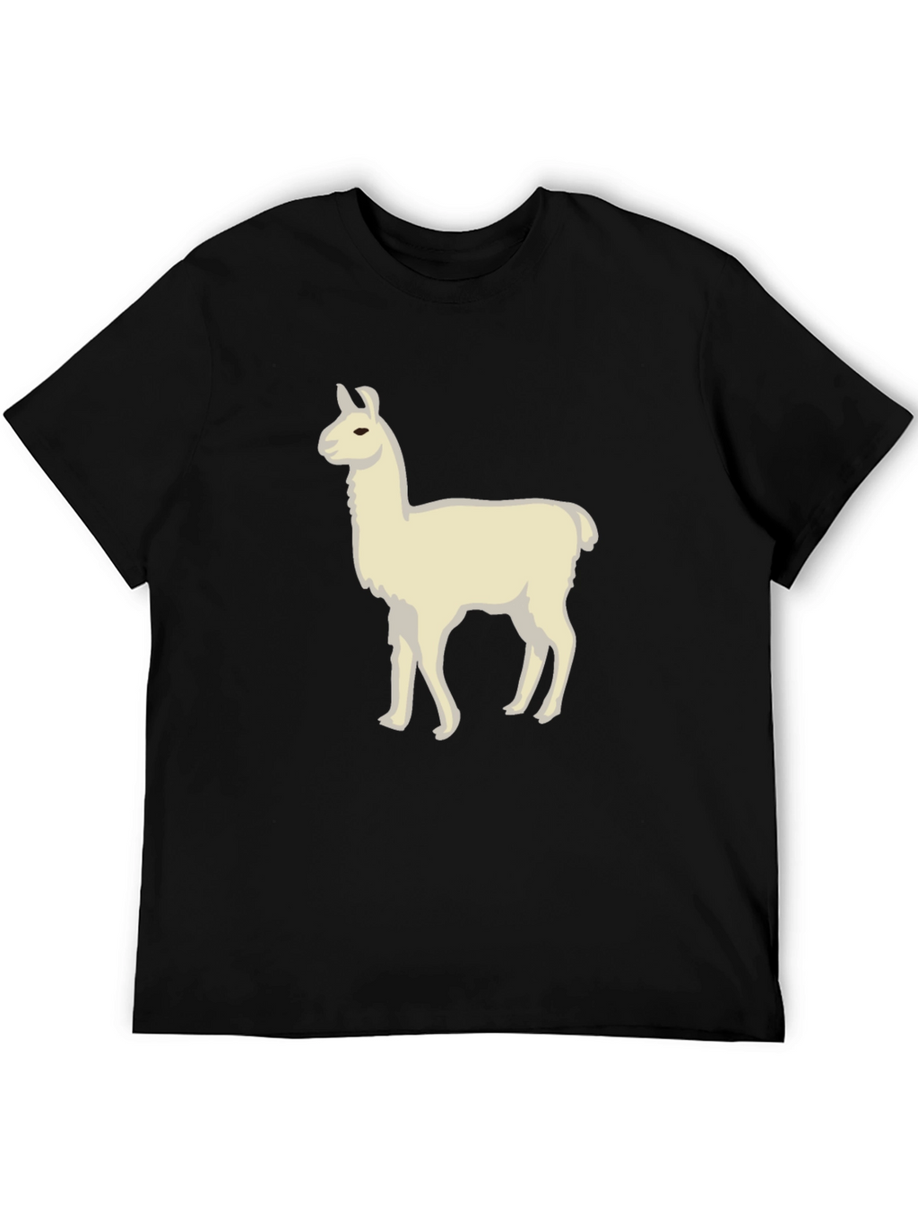 Camiseta Negra con Diseño de Llama