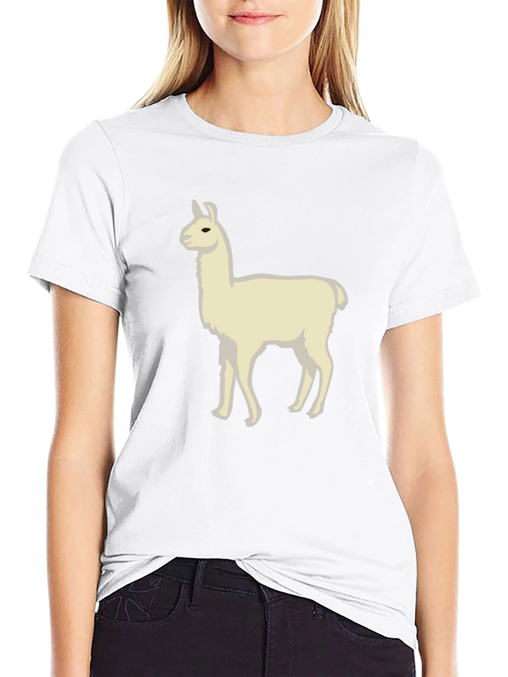 Camiseta Negra con Diseño de Llama