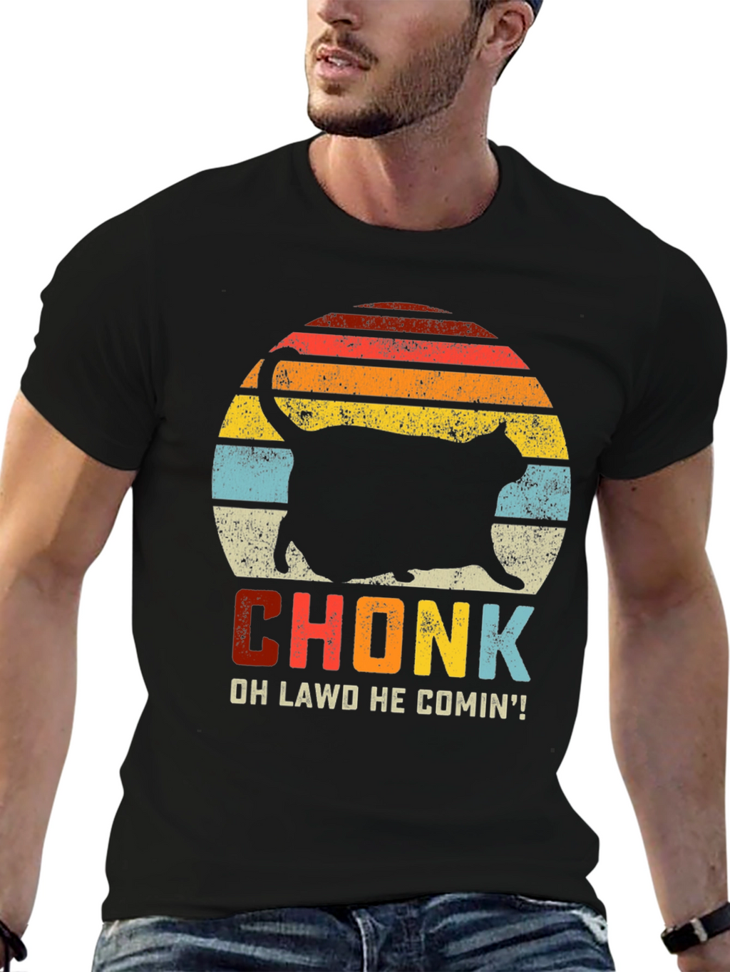 Camiseta Chonk: ¡Ahí viene el grandote!
