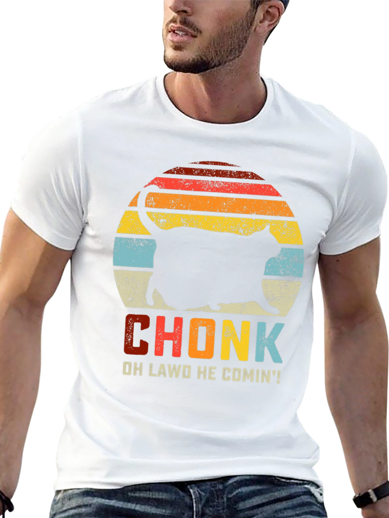 Camiseta Chonk: ¡Ahí viene el grandote!