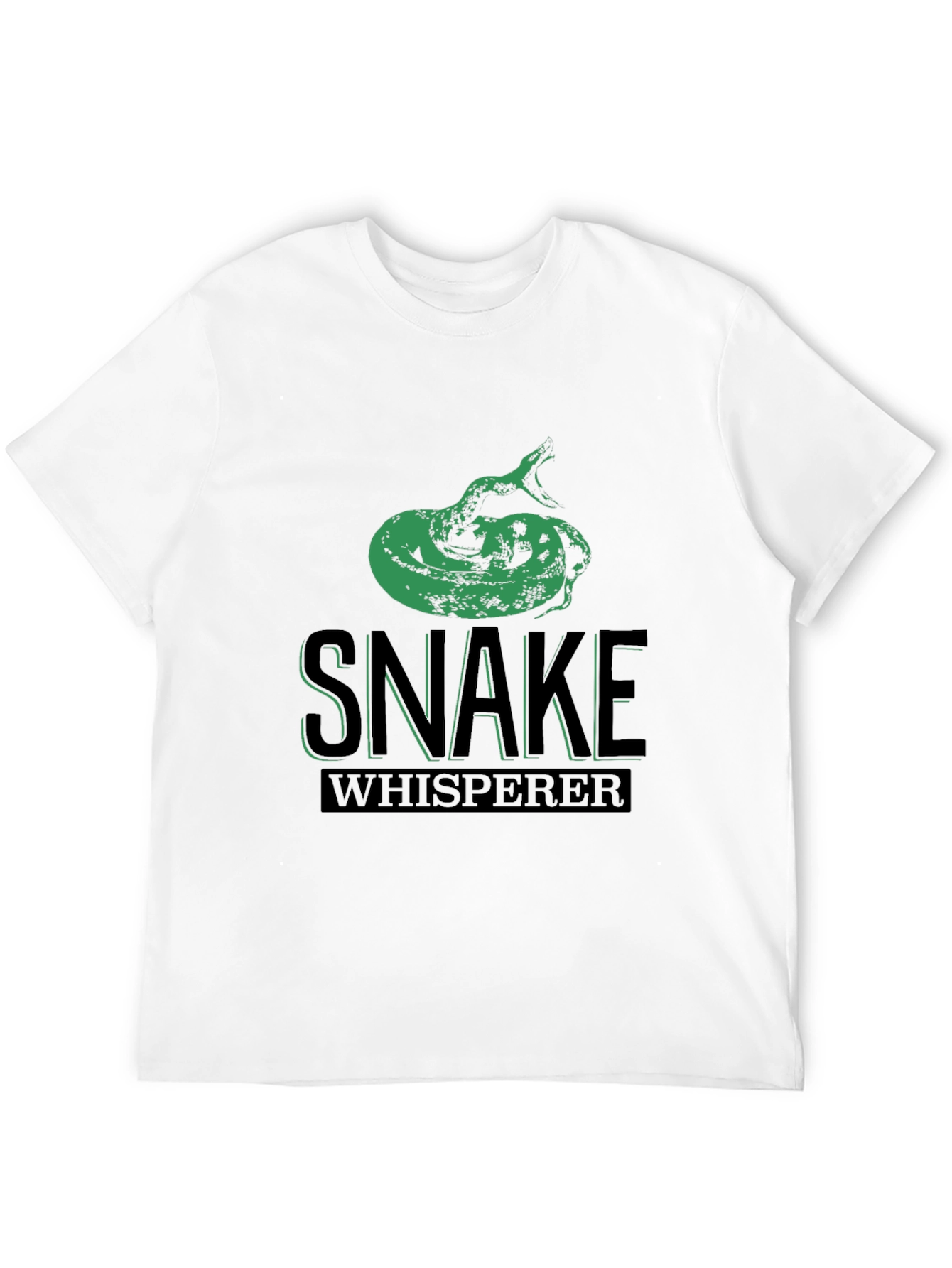 Camiseta Hombre Snake Whisperer Diseño Serpiente