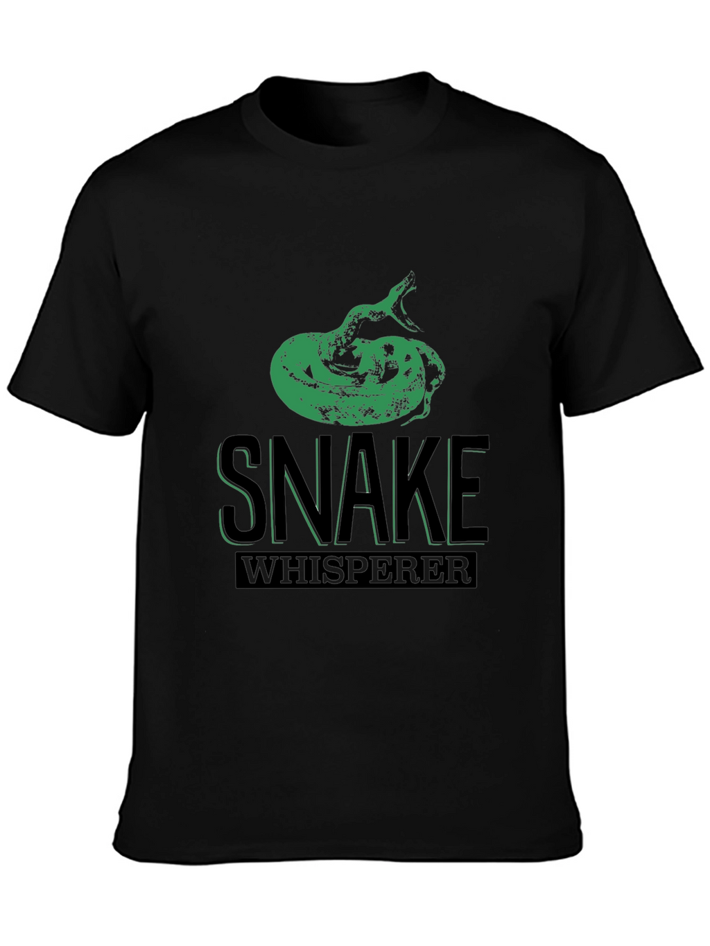 Camiseta Hombre Snake Whisperer Diseño Serpiente