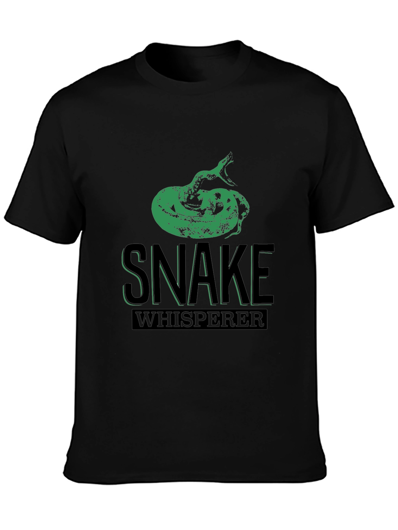 Camiseta Hombre Snake Whisperer Diseño Serpiente