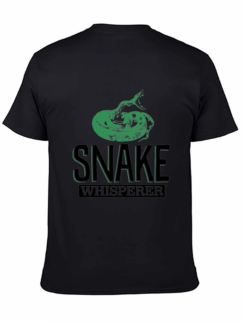 Camiseta Hombre Snake Whisperer Diseño Serpiente