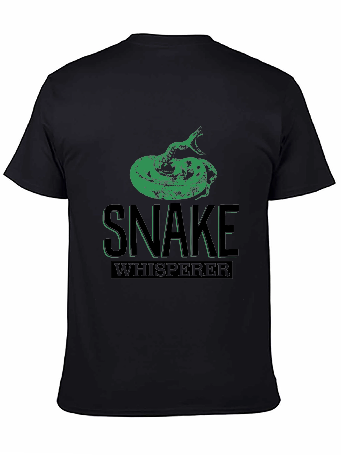 Camiseta Hombre Snake Whisperer Diseño Serpiente