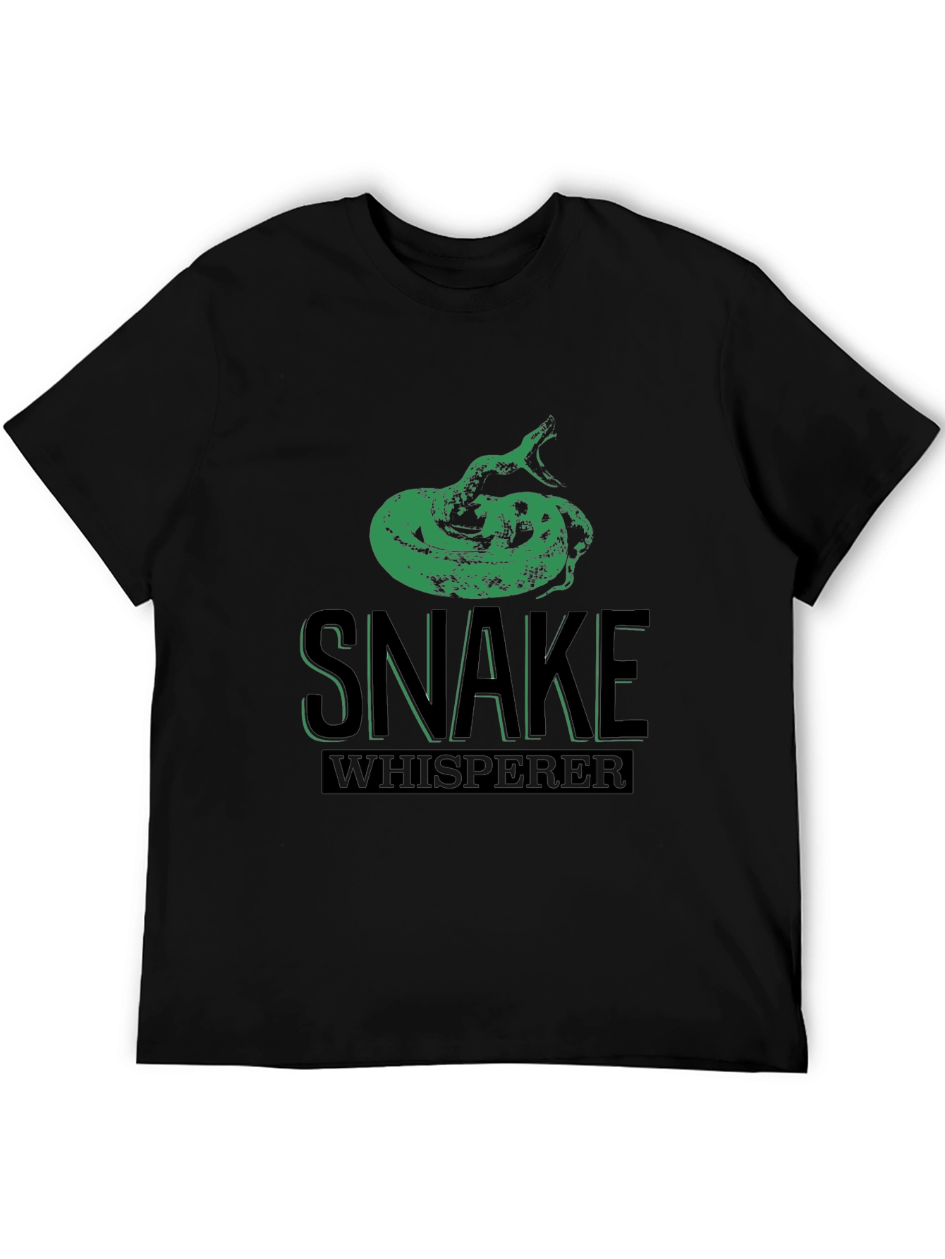 Camiseta Hombre Snake Whisperer Diseño Serpiente