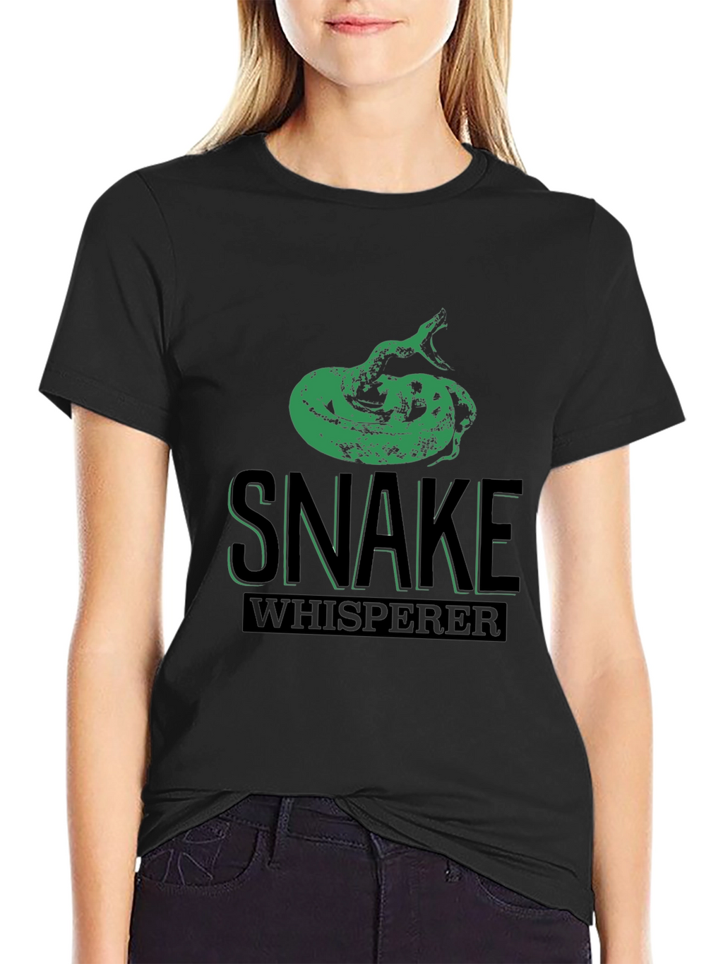 Camiseta Hombre Snake Whisperer Diseño Serpiente
