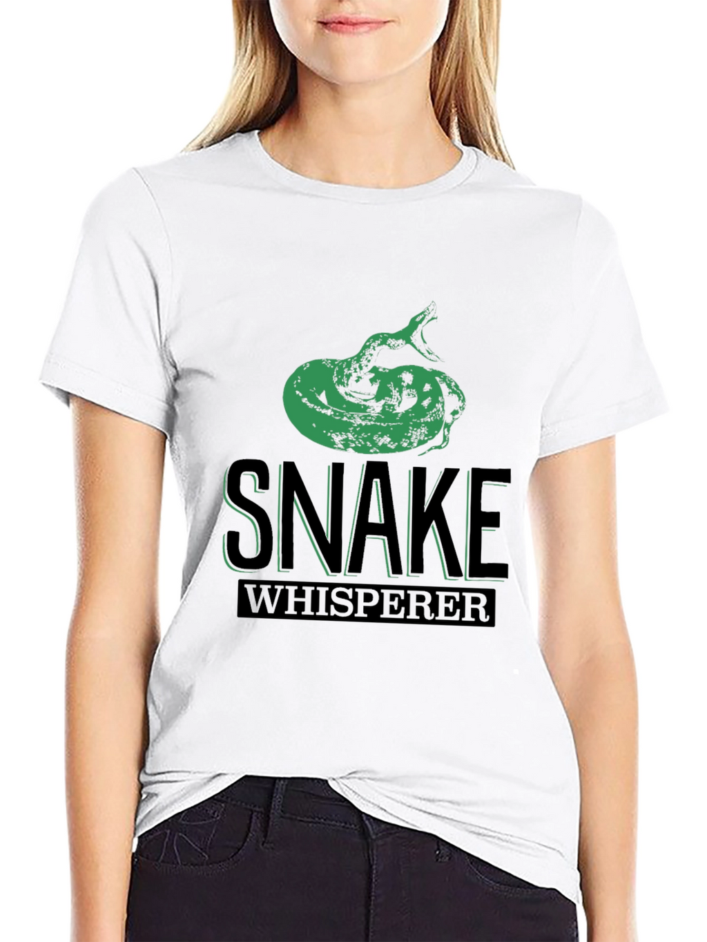 Camiseta Hombre Snake Whisperer Diseño Serpiente