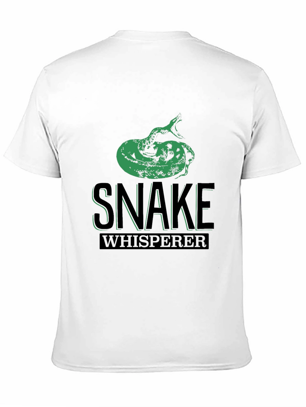 Camiseta Hombre Snake Whisperer Diseño Serpiente