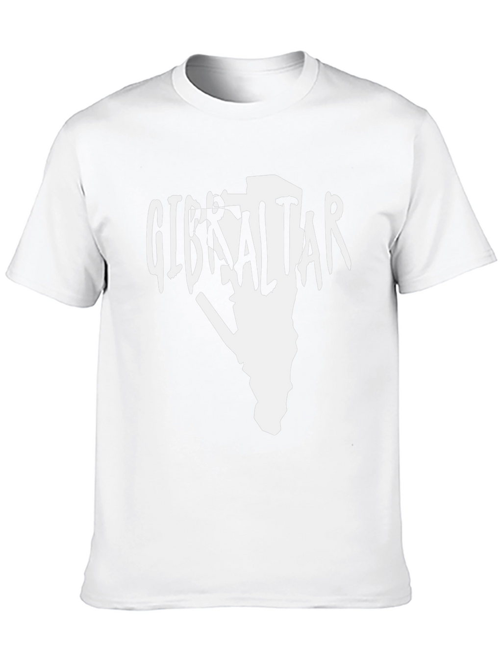 Camiseta Gibraltar Negra Hombre Diseño Original