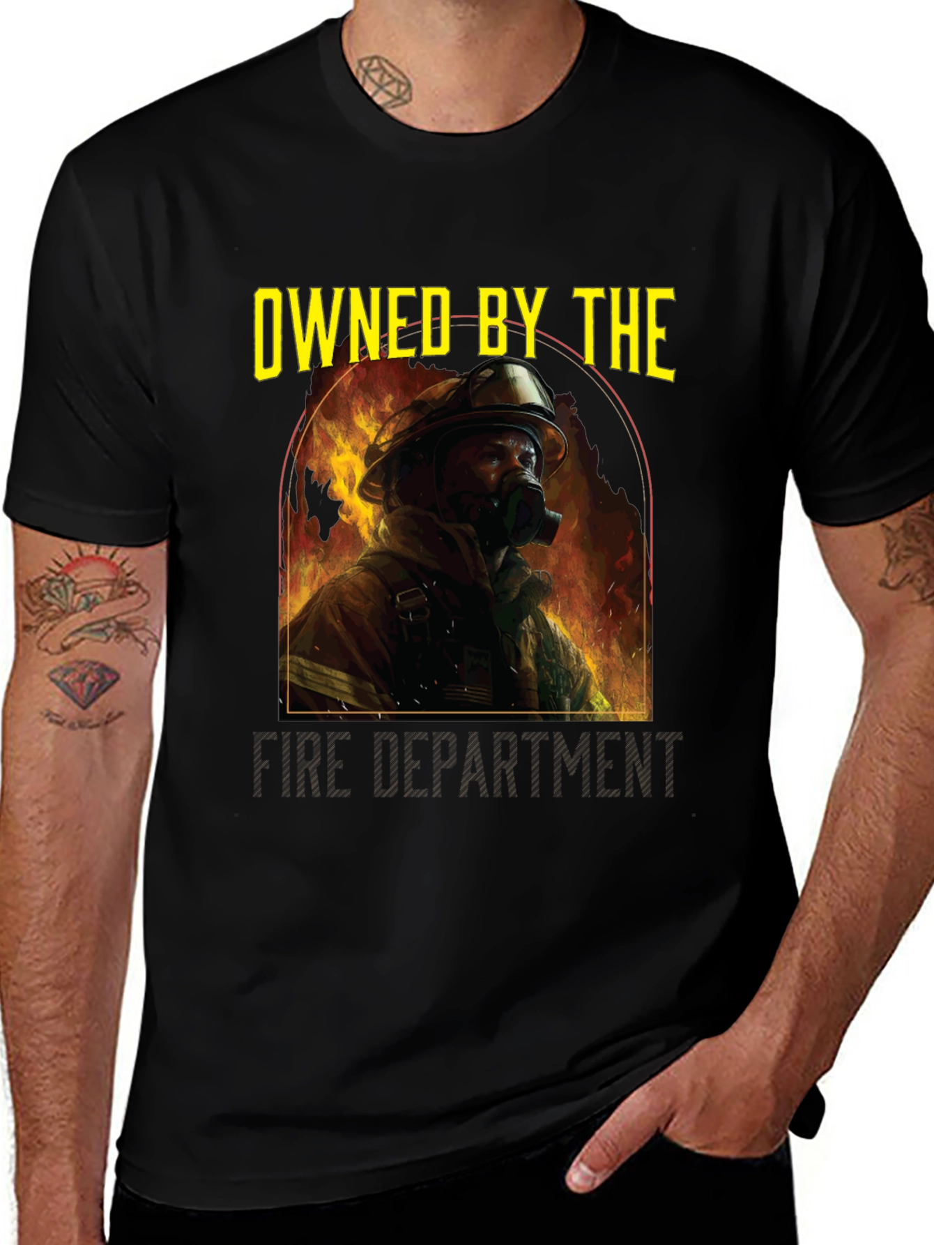 Camiseta Bombero: Owned by the Fire Department