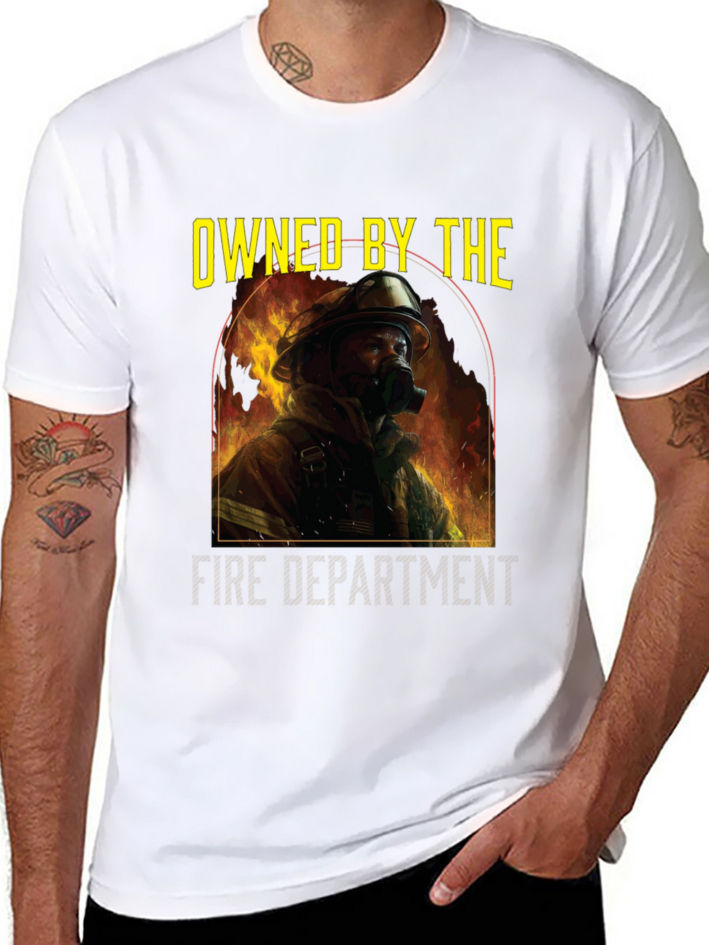 Camiseta Bombero: Owned by the Fire Department