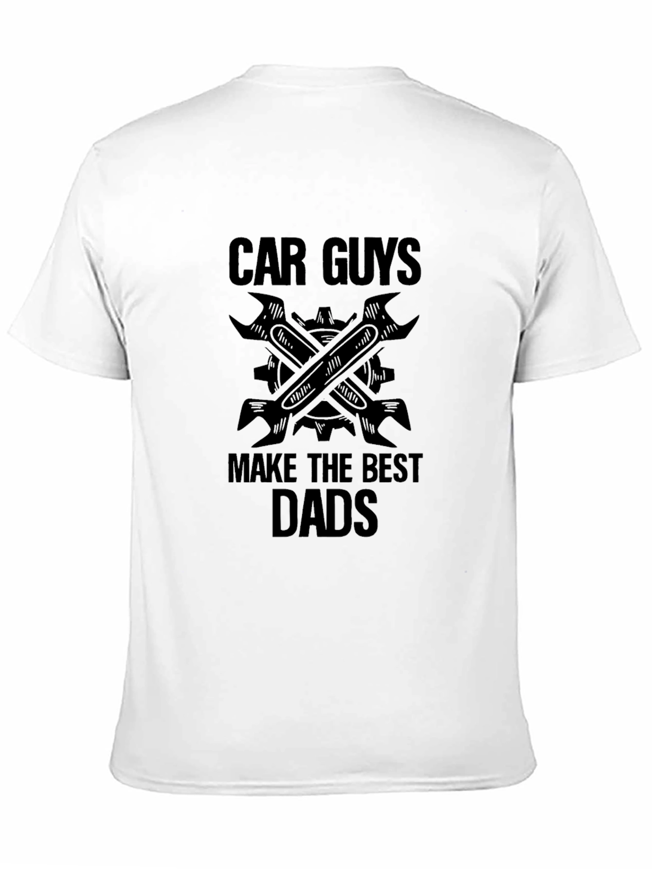 Camiseta Negra Car Guys Make the Best Dads