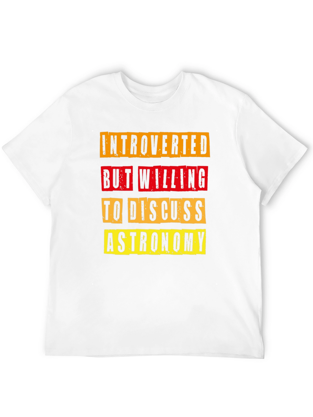 Camiseta Introvertido Astrónomo - Diseño Divertido