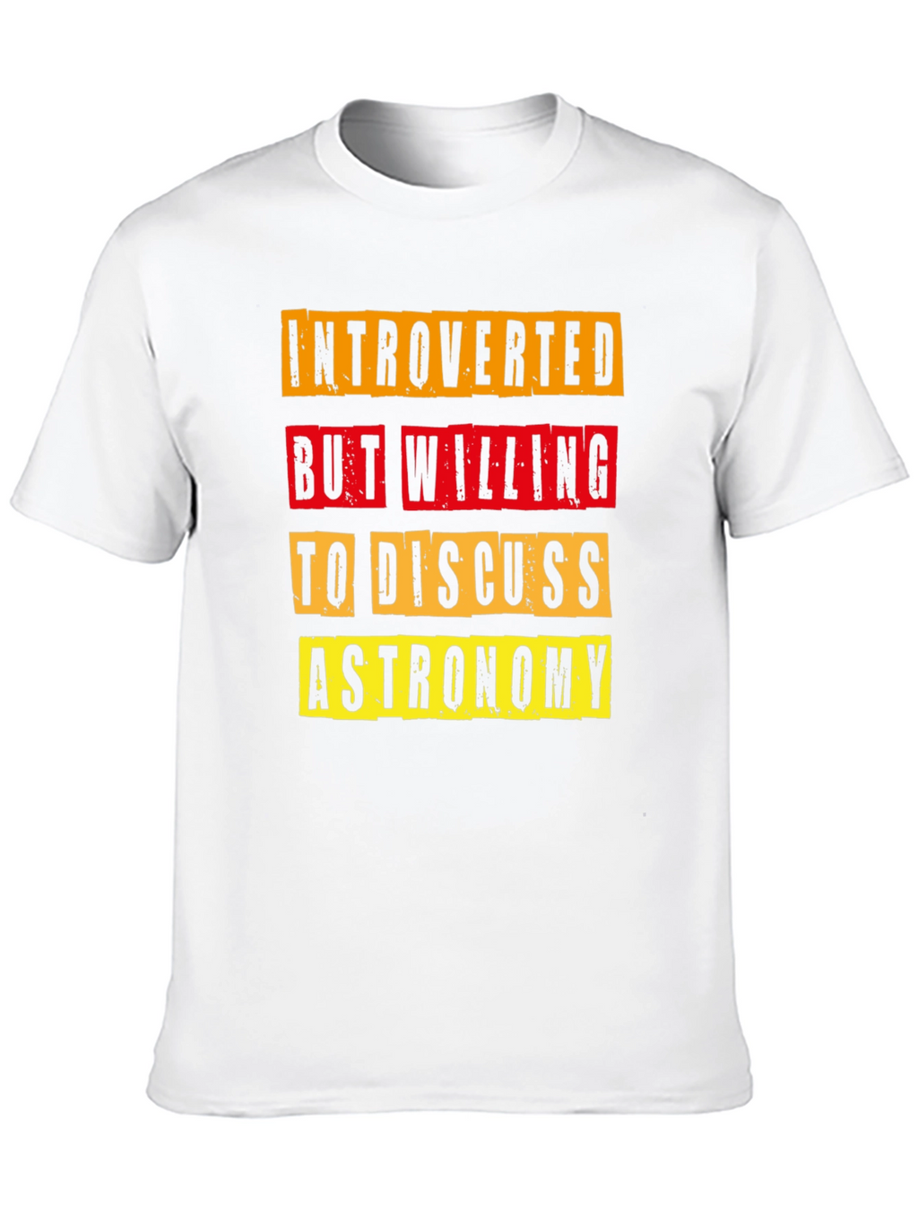 Camiseta Introvertido Astrónomo - Diseño Divertido