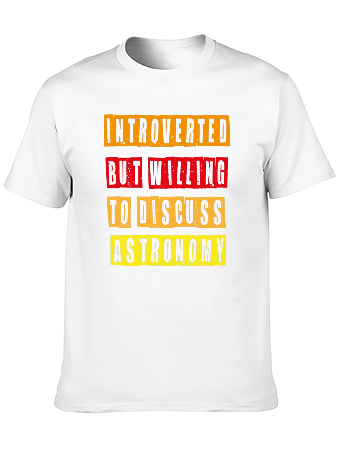 Camiseta Introvertido Astrónomo - Diseño Divertido