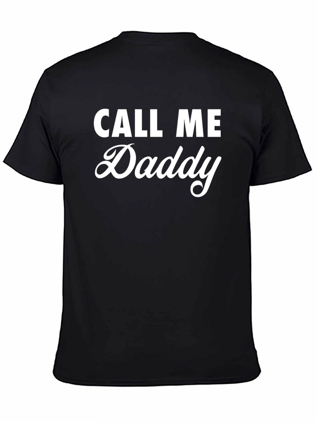 Camiseta Negra Call Me Daddy