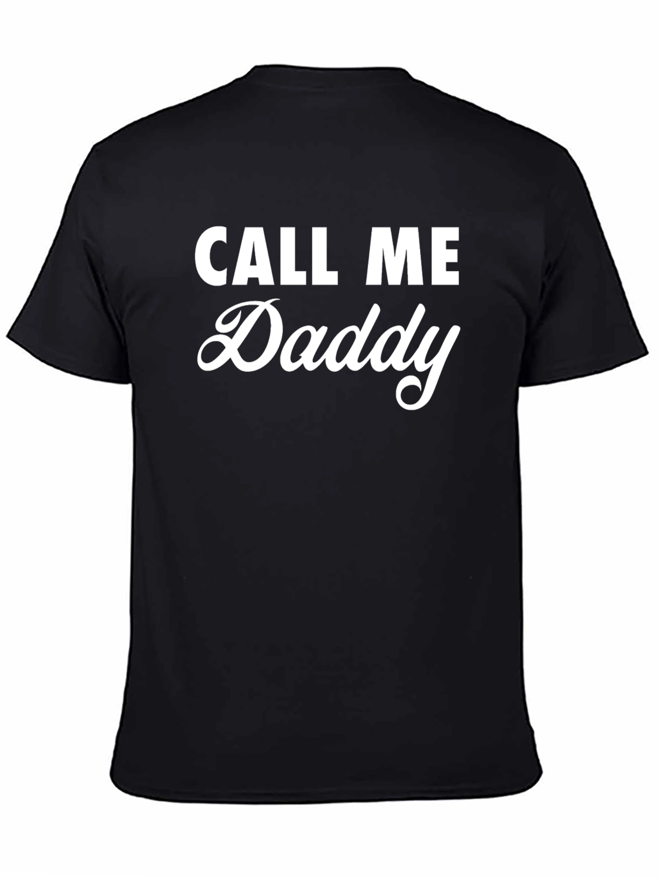 Camiseta Negra Call Me Daddy