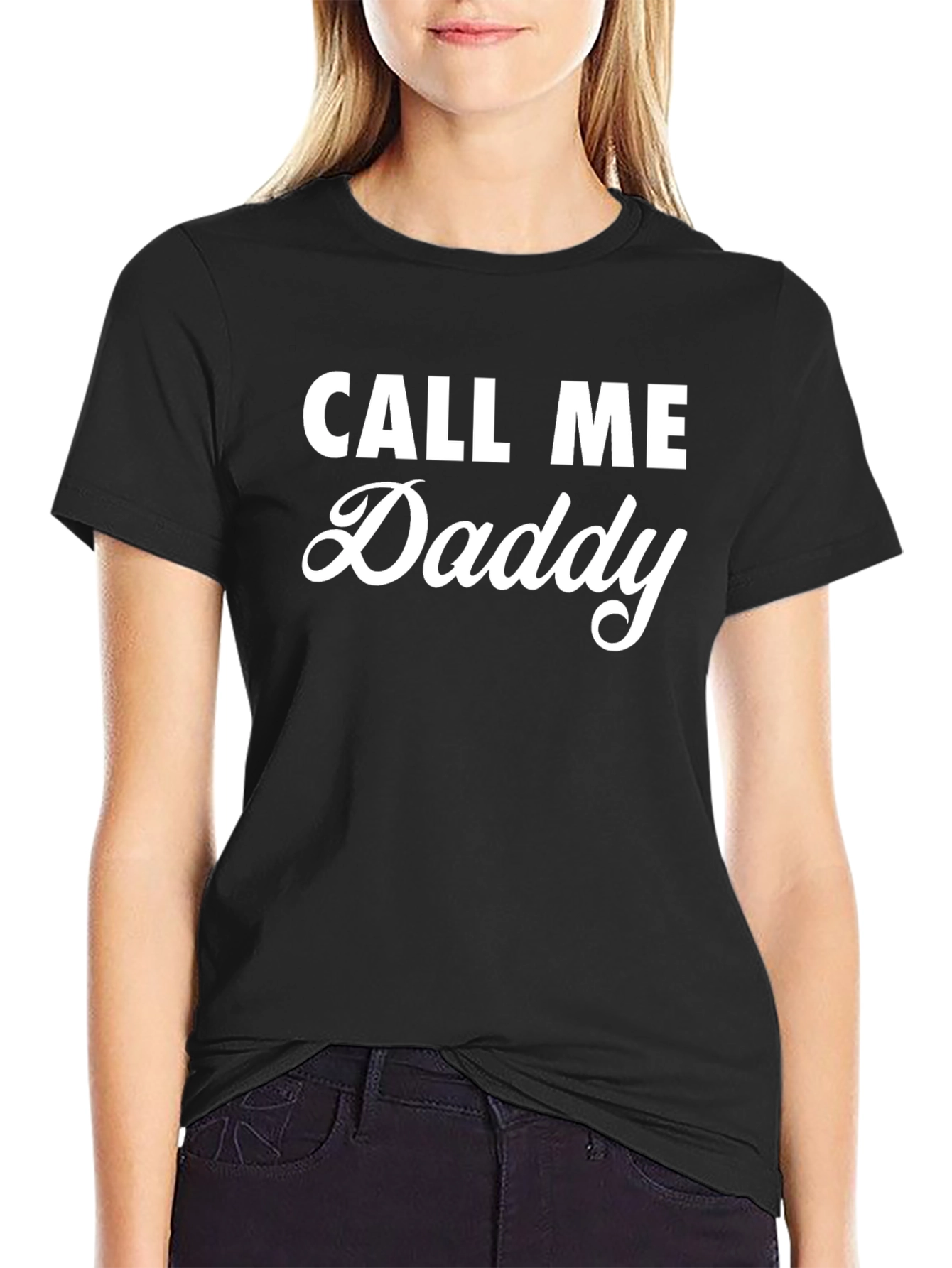 Camiseta Negra Call Me Daddy