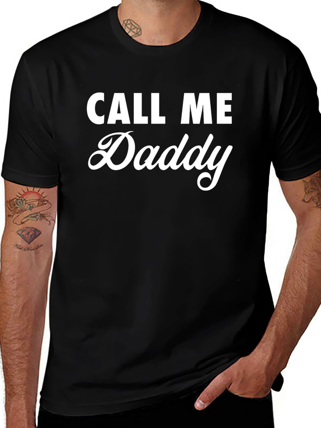 Camiseta Negra Call Me Daddy