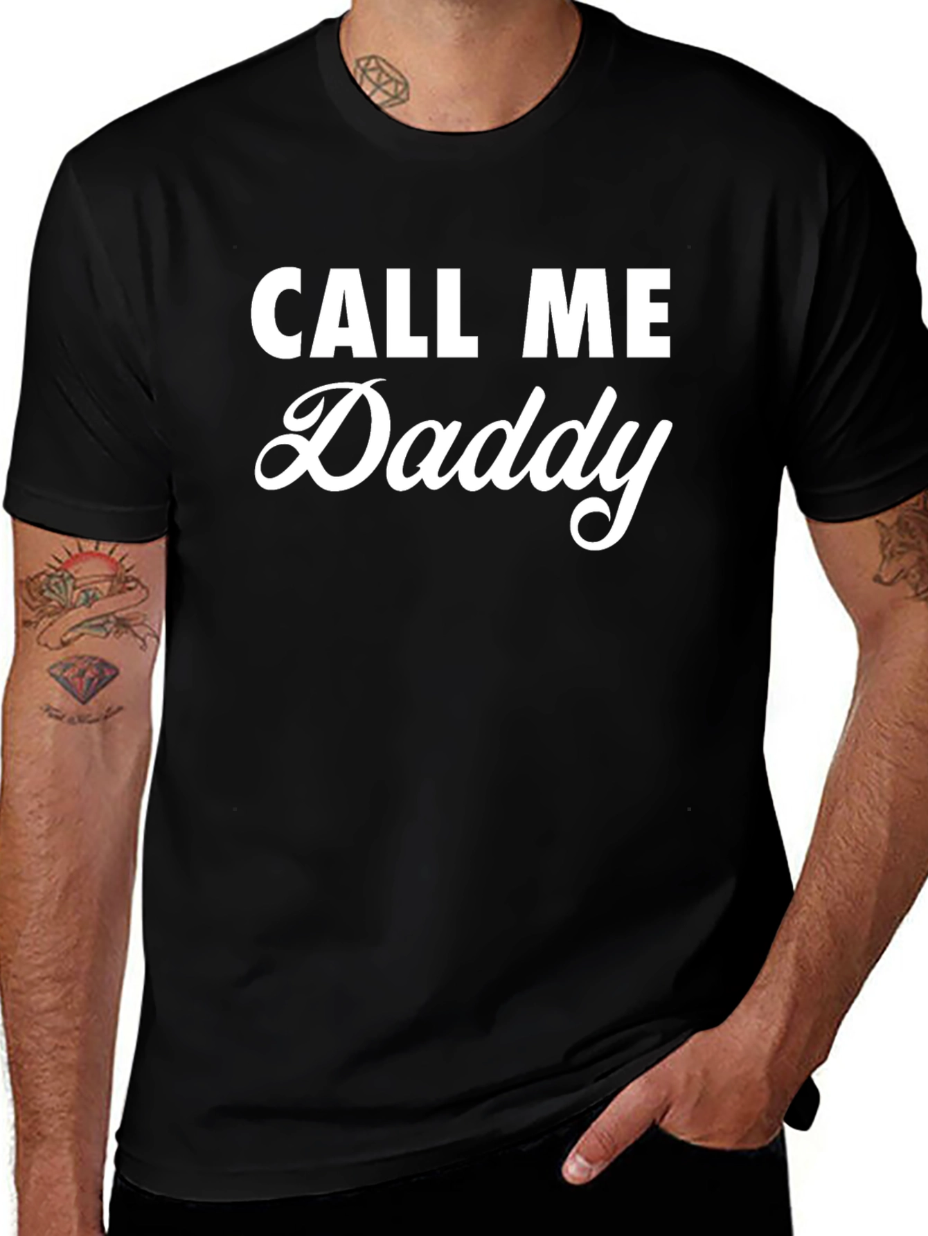 Camiseta Negra Call Me Daddy
