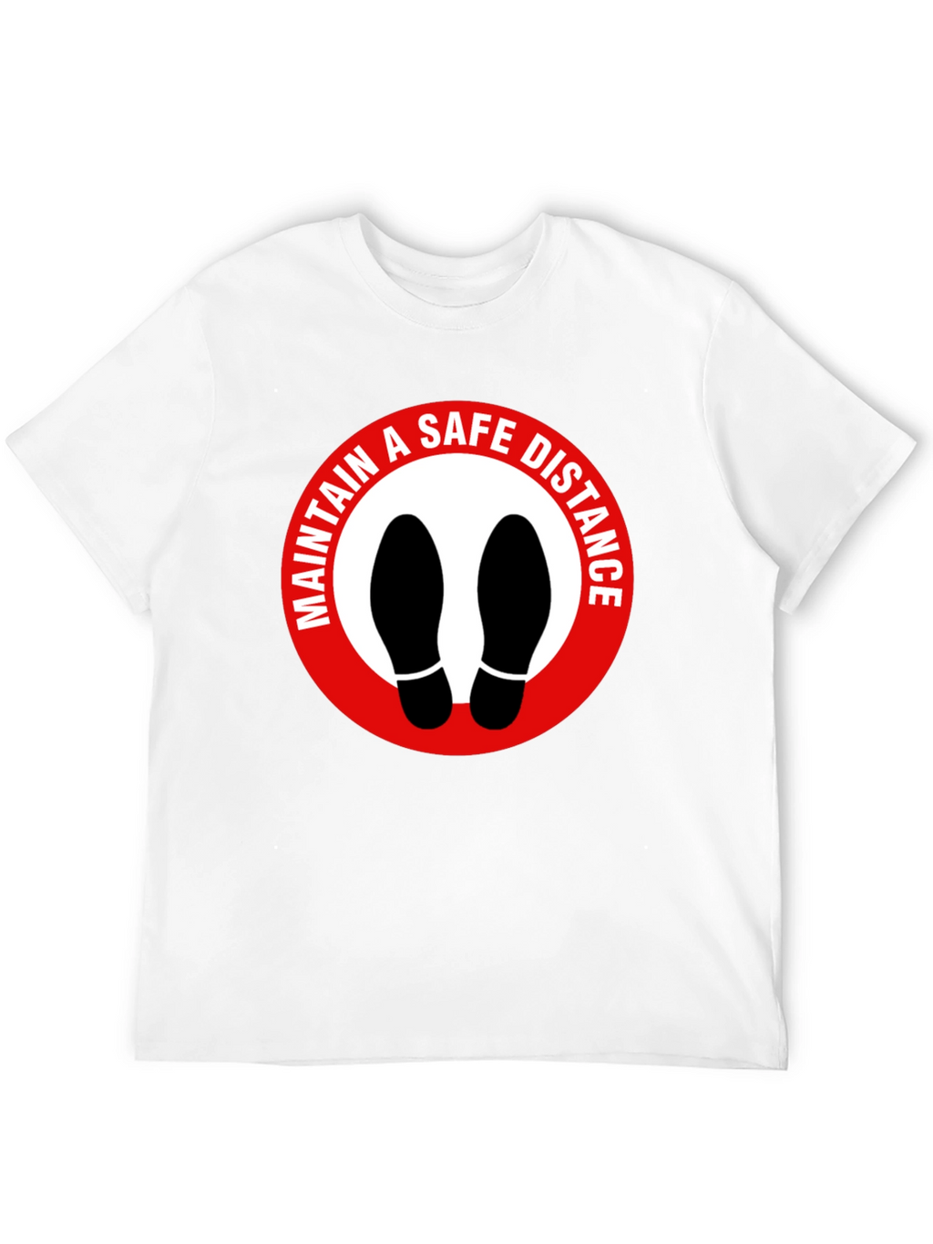 Camiseta Distancia Segura - Estilo y Protección