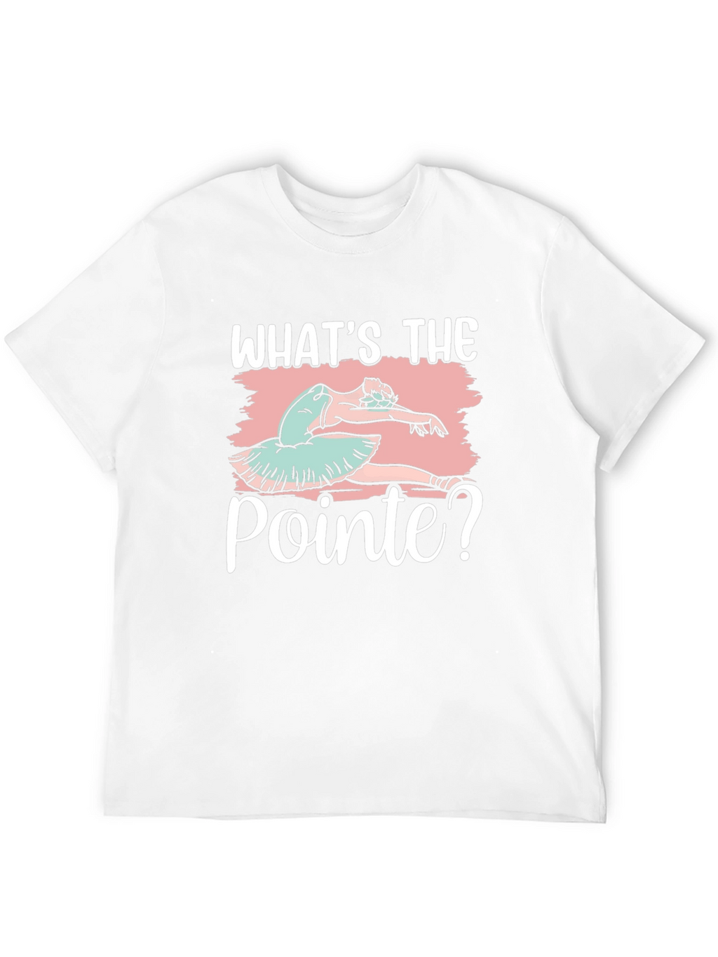 Camiseta Negra Ballet Whats the Pointe?