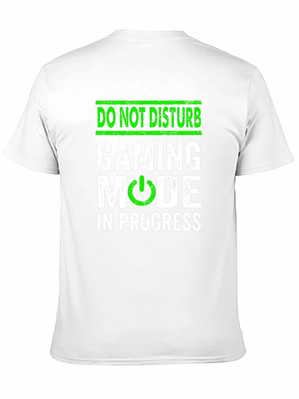 Camiseta Hombre Negra Gaming Mode