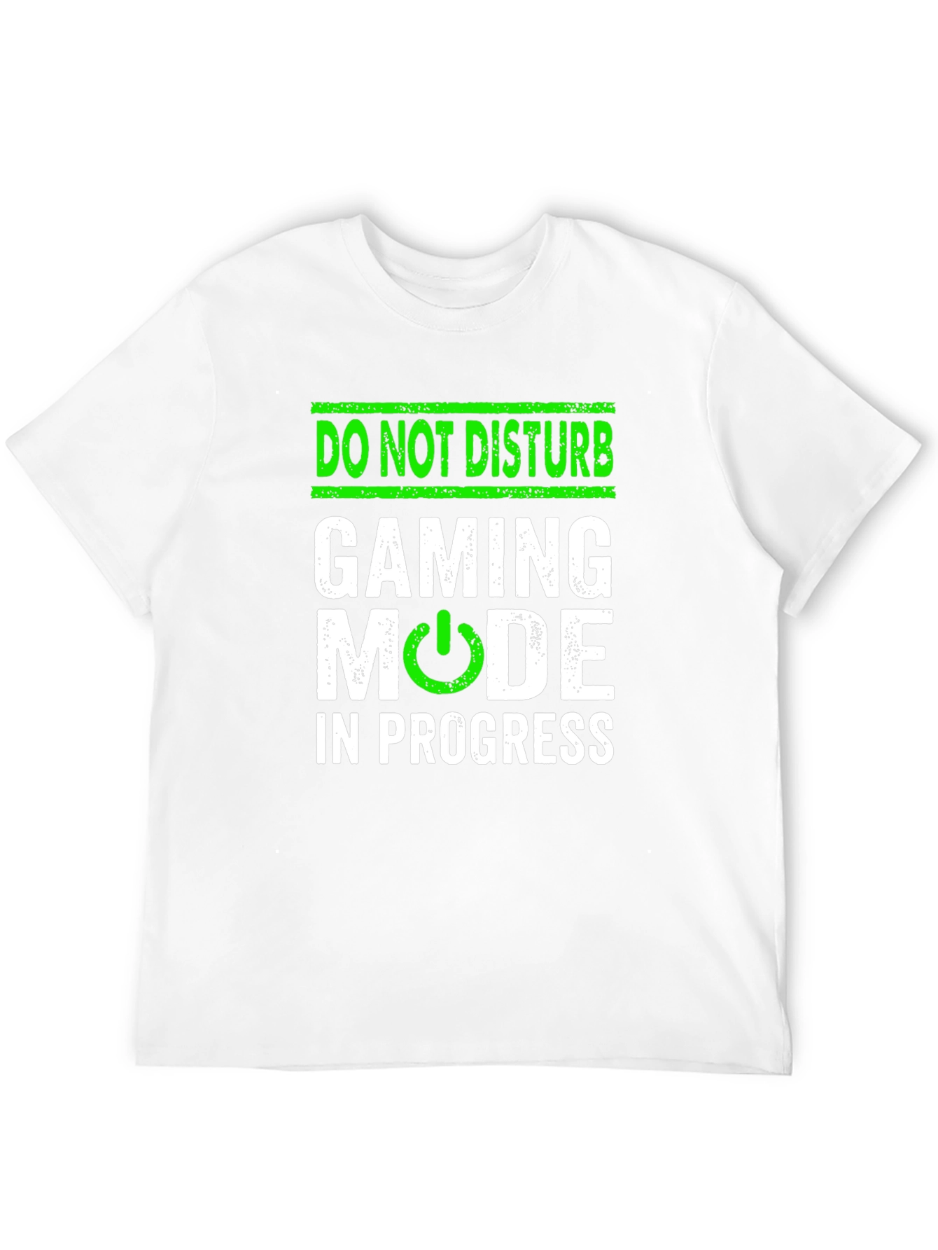 Camiseta Hombre Negra Gaming Mode