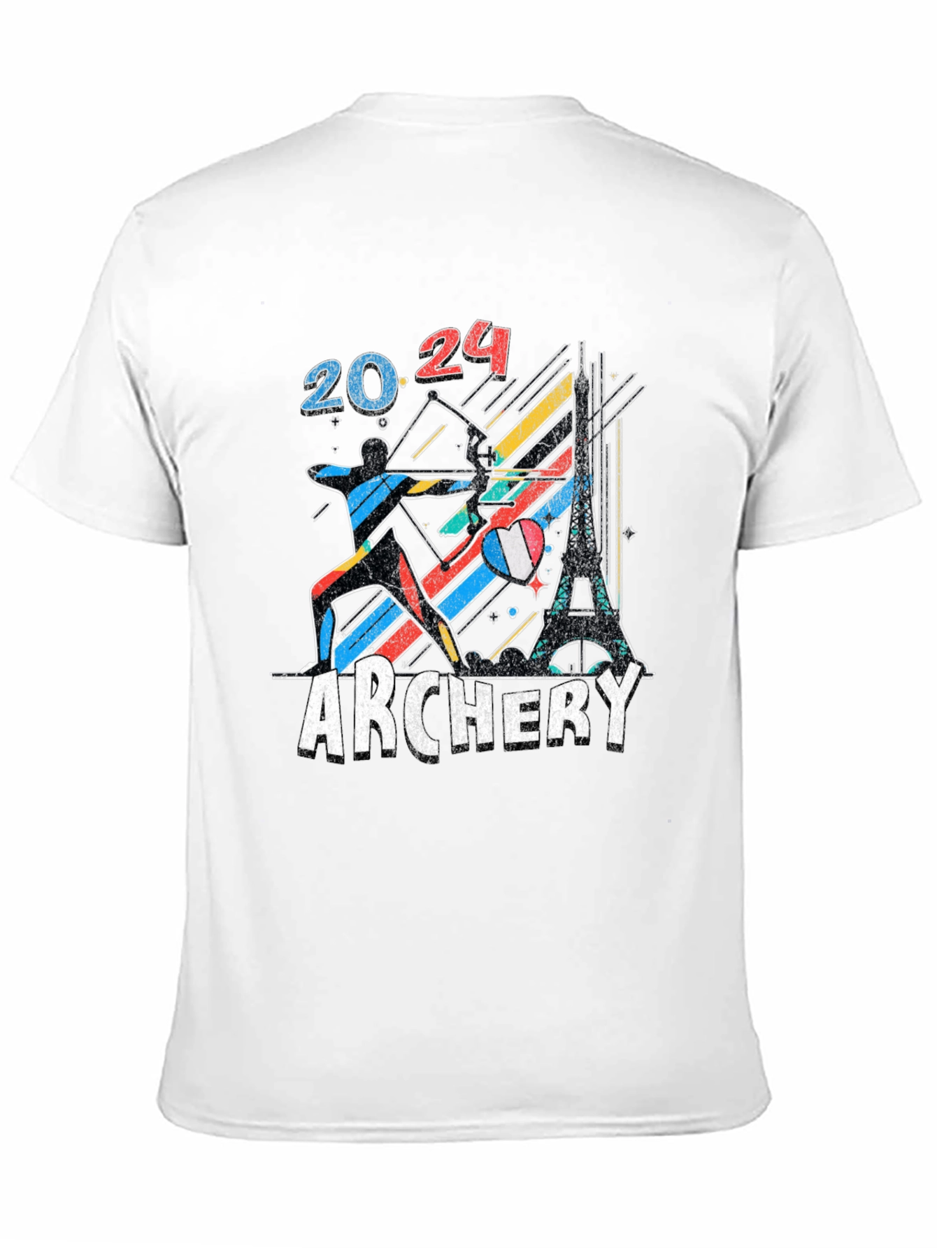 Camiseta Negra Arco París 2024