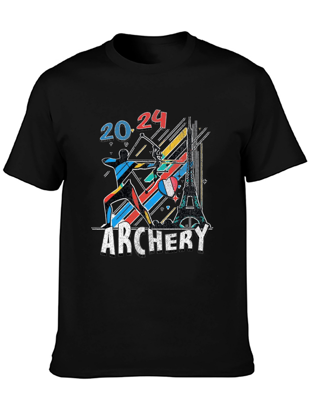 Camiseta Negra Arco París 2024