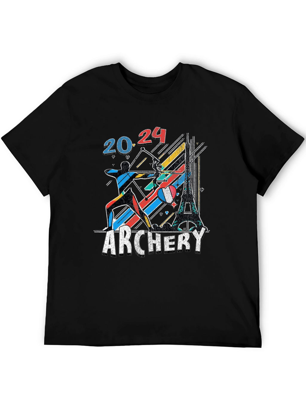 Camiseta Negra Arco París 2024