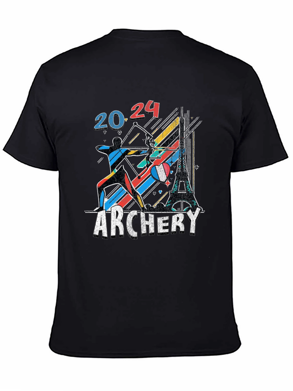Camiseta Negra Arco París 2024