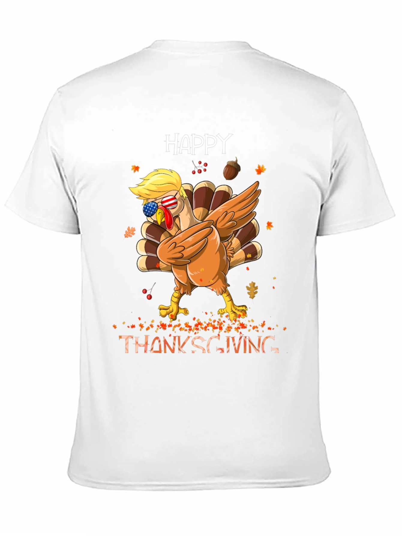 Camiseta de Acción de Gracias - Pavo Trump