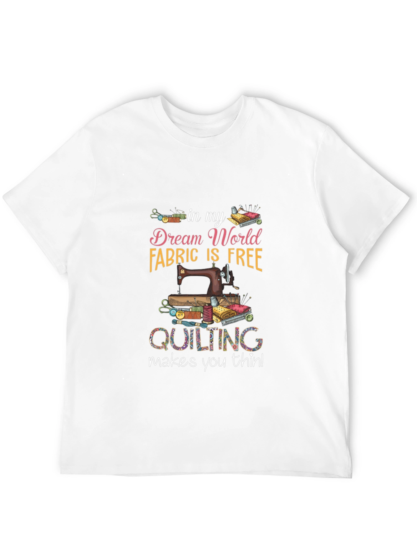 Camiseta Negra con Diseño de Costura y Quilt