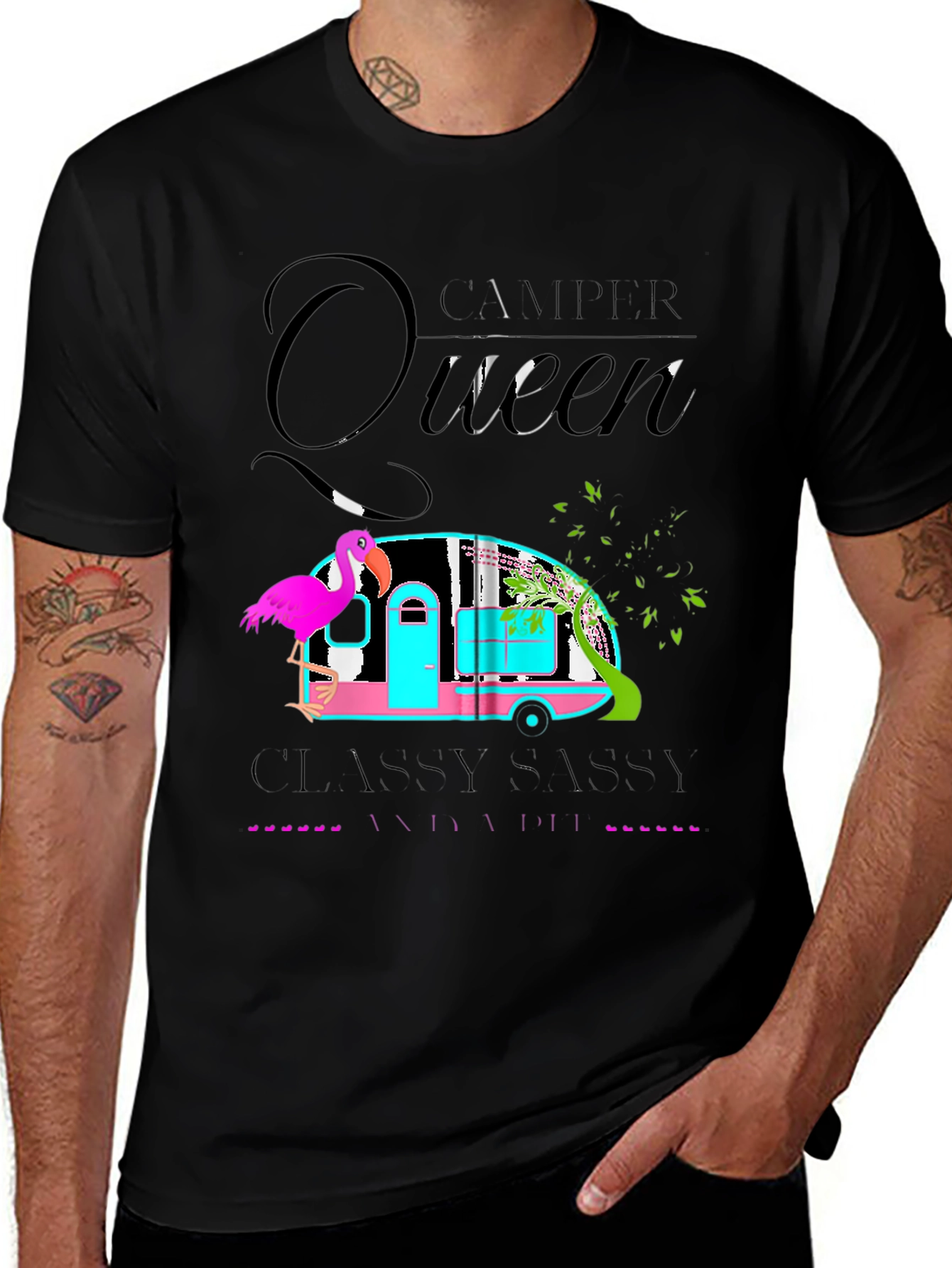 Camiseta Camper Queen