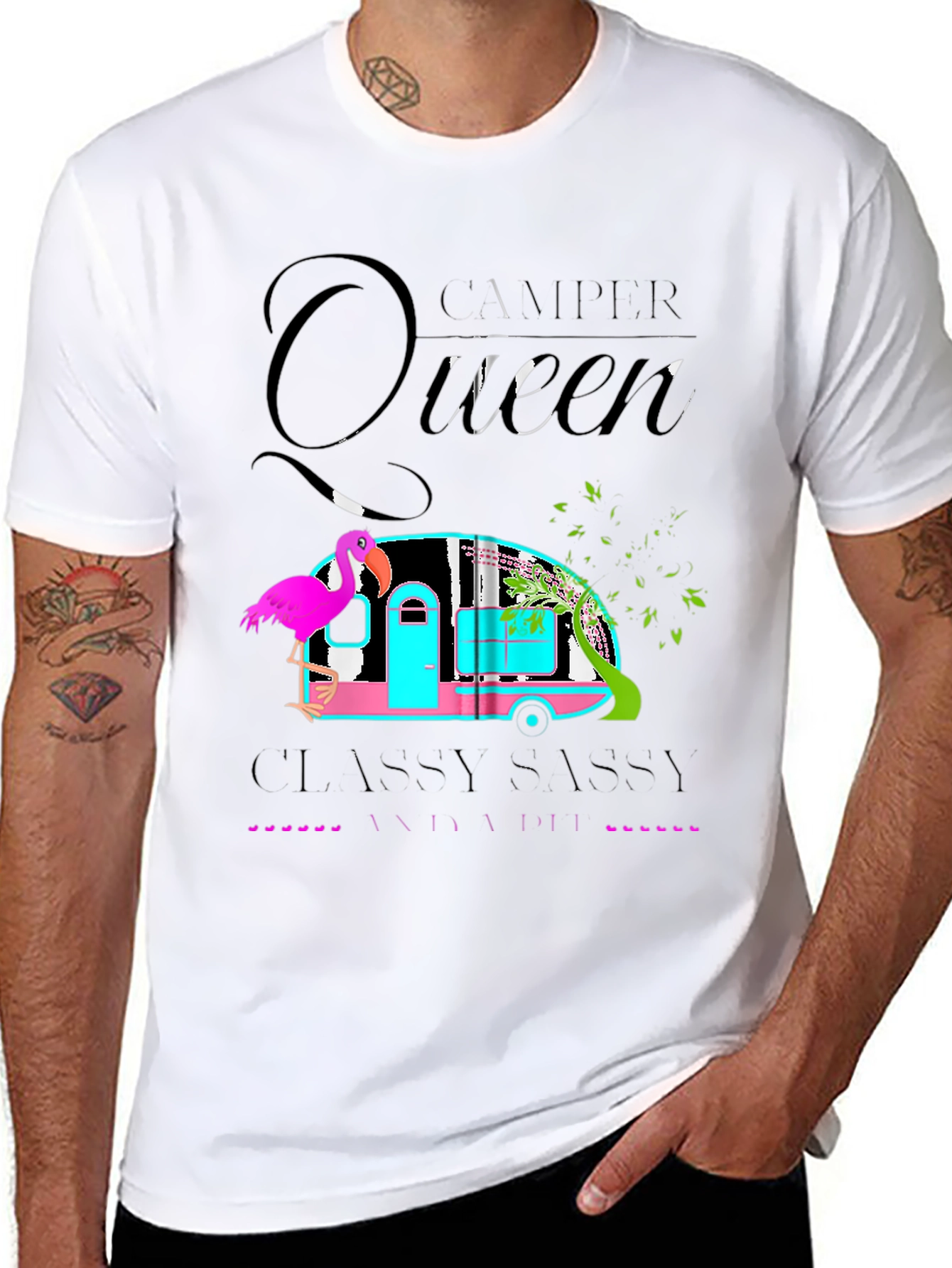 Camiseta Camper Queen